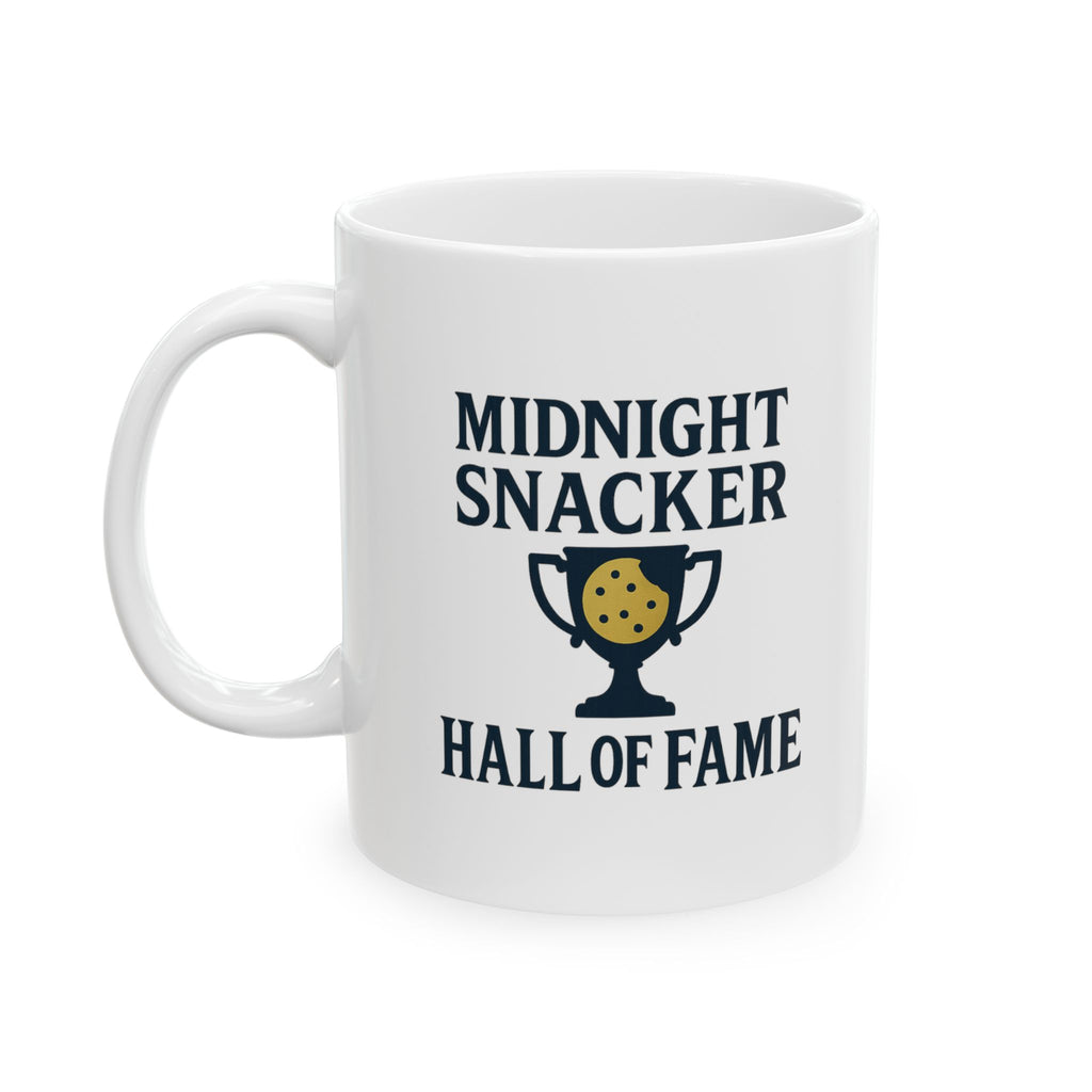 Midnight Snacker Hall Of Fame Coffee Mug | Unique Gift | Ceramic Mug