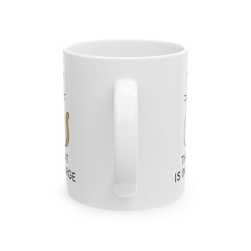 My Cat Judges Me Coffee Mug | Funny Cat Humor | Ceramic Mug