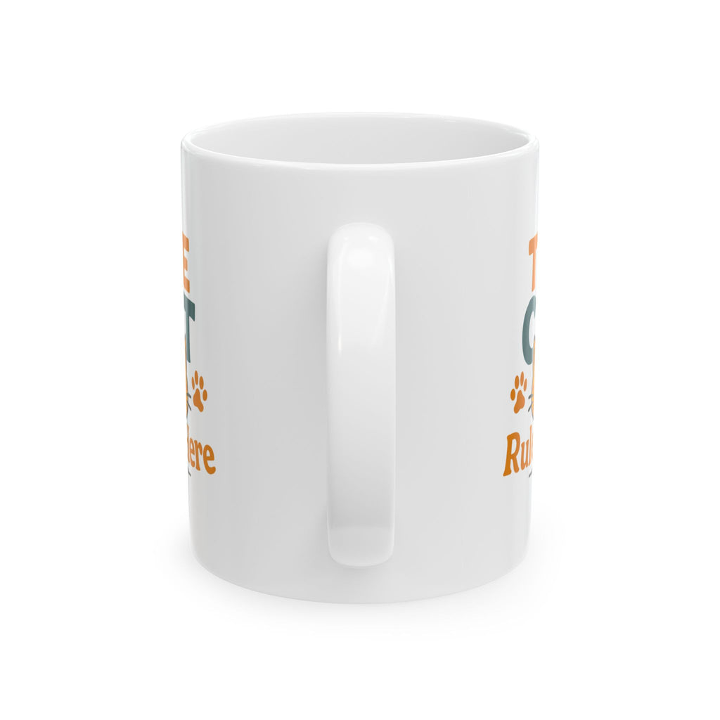 Cat Owner Or Cat Employee Unclear Coffee Mug | Funny Pet Gift | Ceramic Mug