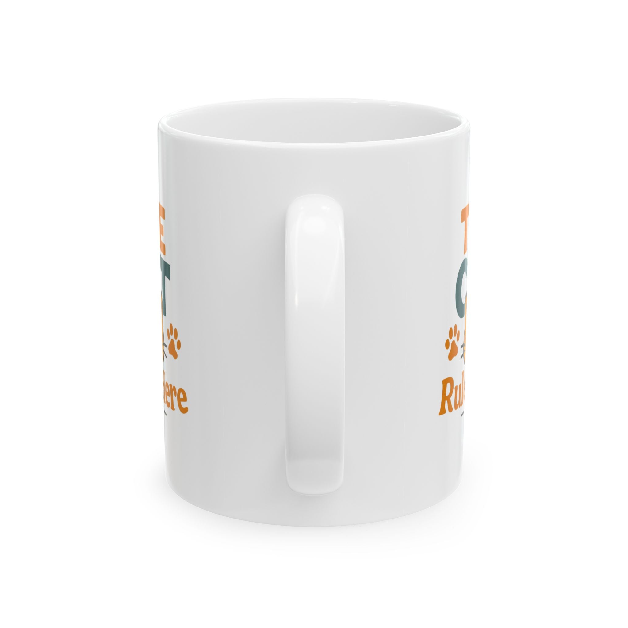Cat Owner Or Cat Employee Unclear Coffee Mug | Funny Pet Gift | Ceramic Mug
