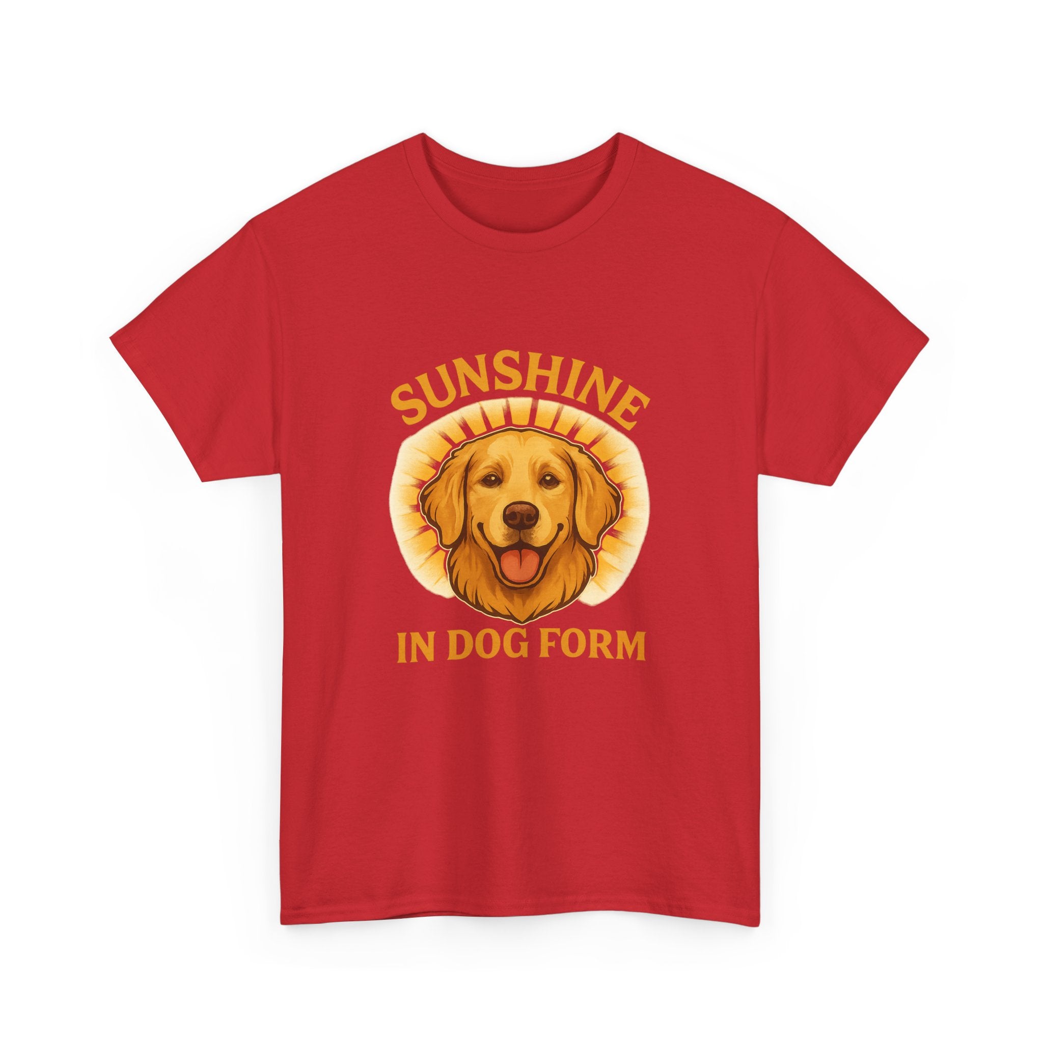 Golden Retriever Mom Sunshine In Dog Form T-Shirt | Dog Lover Gift | Graphic Tee