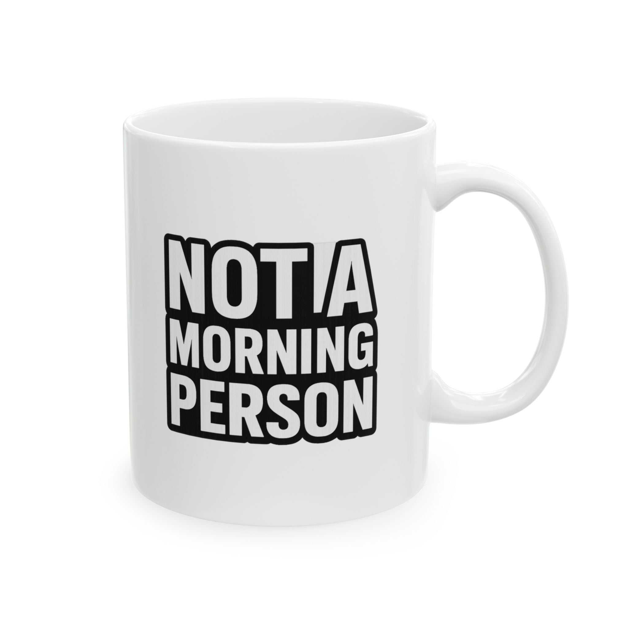 Do Not Speak Before Coffee Not A Morning Person Coffee Mug | Funny Gift | Ceramic Mug
