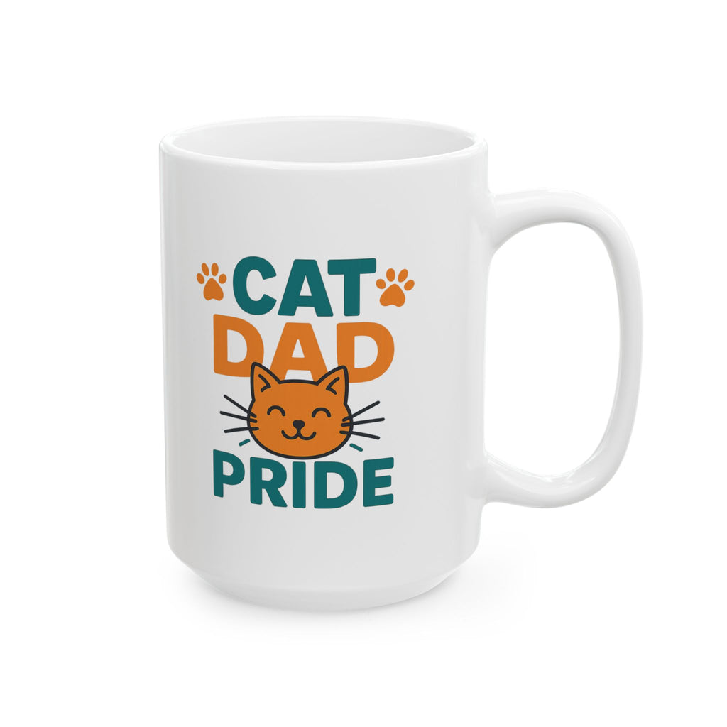 Real Men Love Cats Coffee Mug | Cat Dad Gift | Ceramic Mug