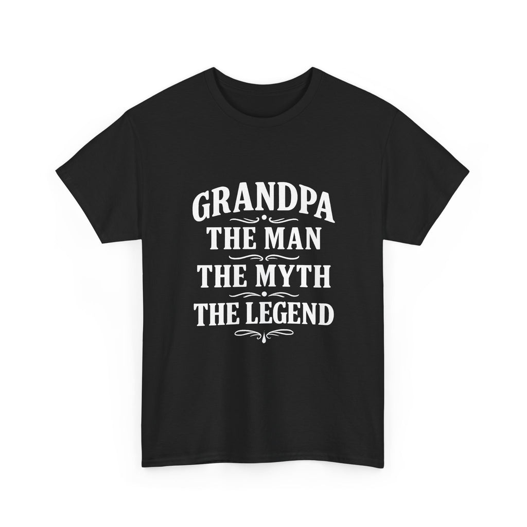 Grandpa The Man The Myth The Legend T-Shirt | Gift for Grandpa | Graphic Tee