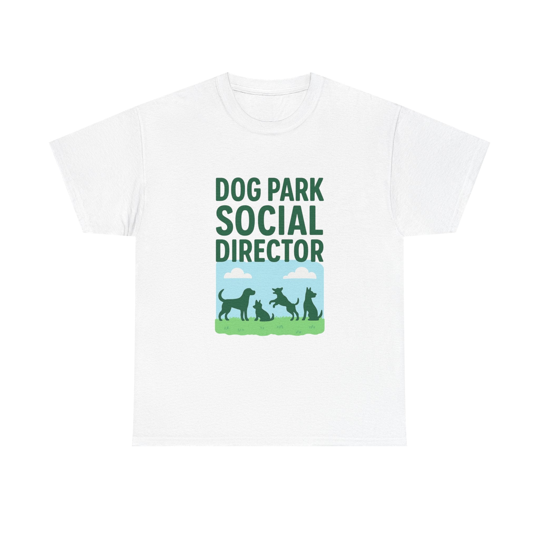 Dog Park Social Director T-Shirt | Dog Lover Gift | Graphic Tee