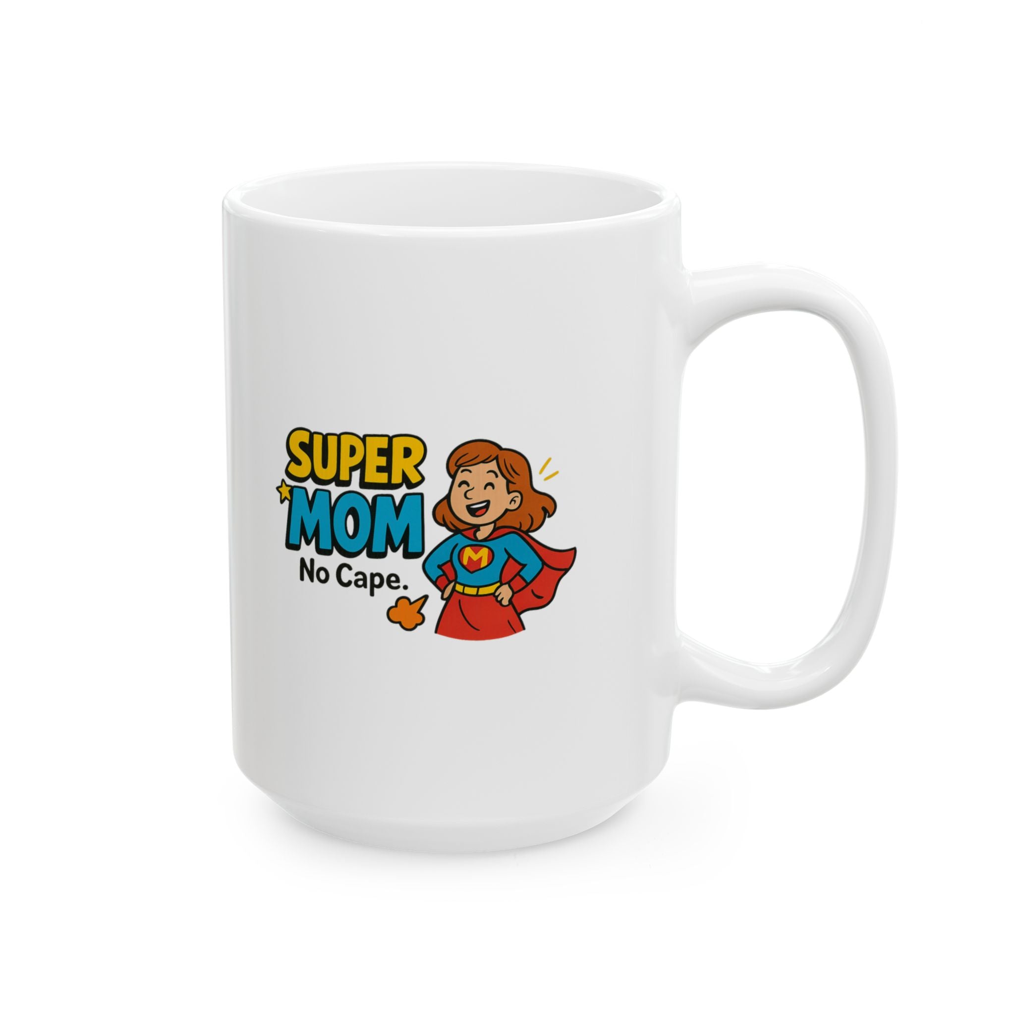 Supermom Tired But Unstoppable Coffee Mug | Funny Mom Gift | Ceramic Mug