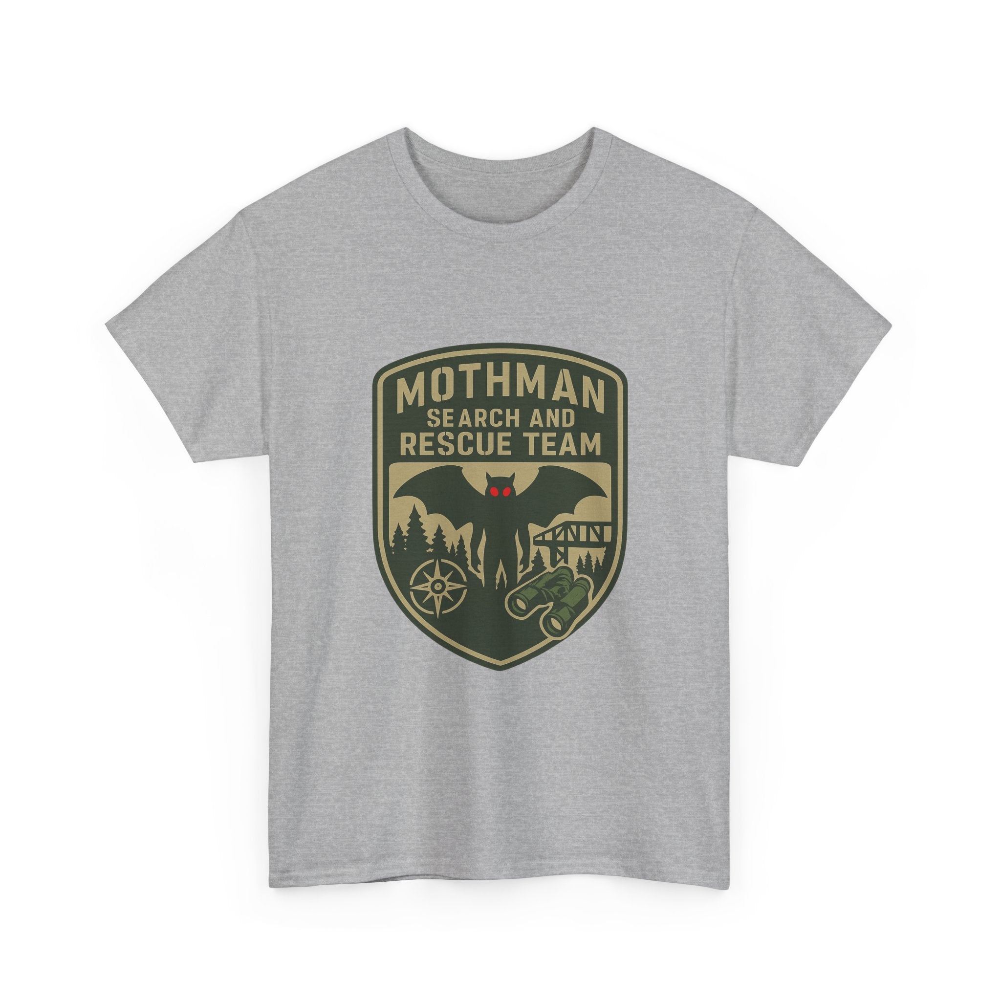 Mothman Search And Rescue Team T-Shirt | Unique Gift | Graphic Tee