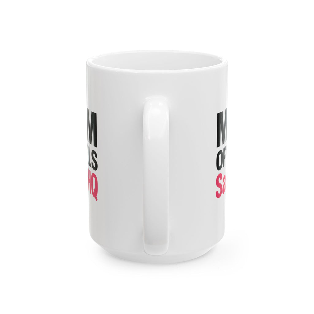 Mom Of Girls Drama And Magic Coffee Mug | Girl Mom Gift | Ceramic Mug
