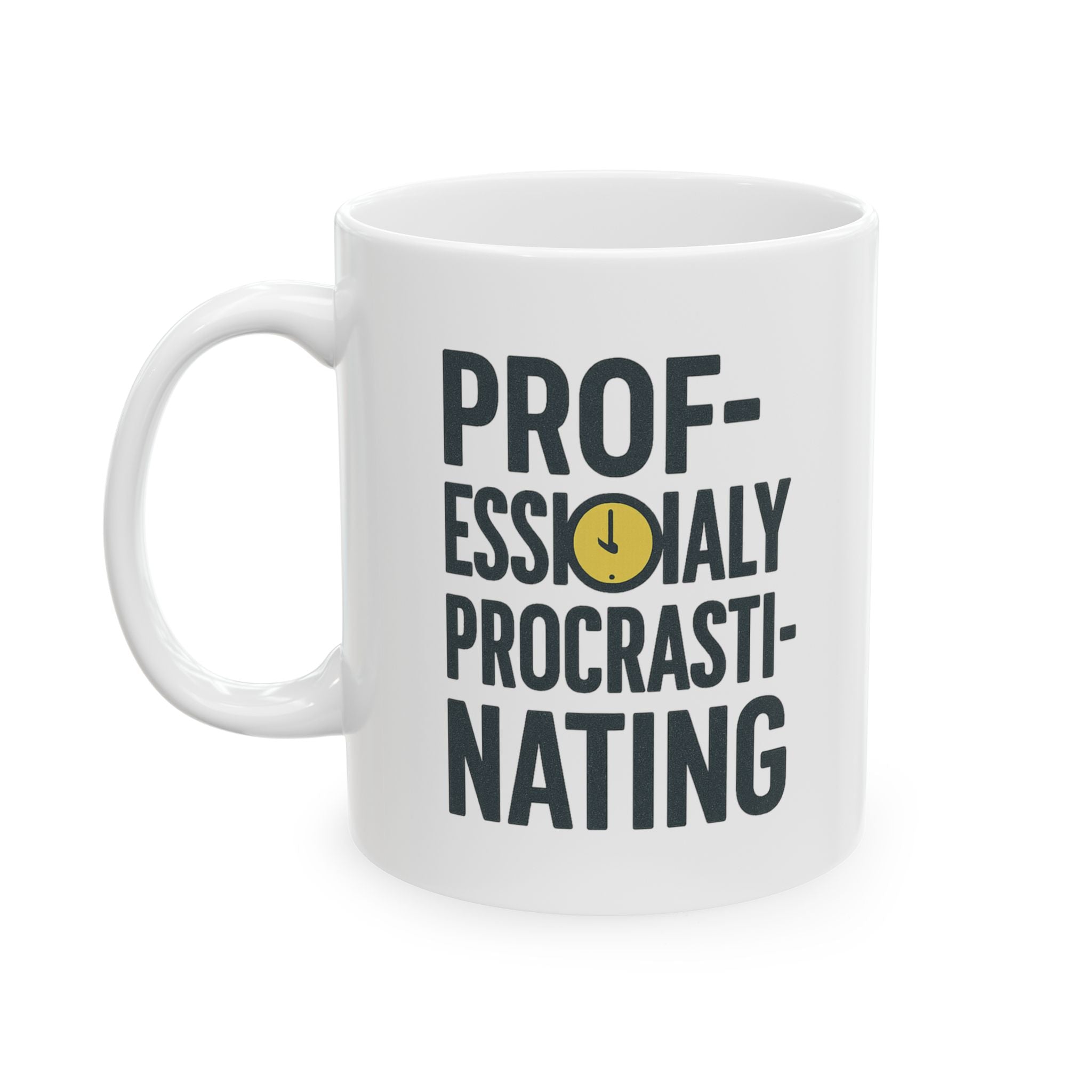 Professionally Procrastinating But With Coffee Coffee Mug | Coffee Lover Gift | Ceramic Mug