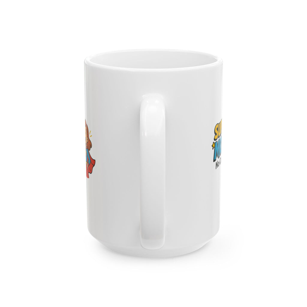 Supermom Tired But Unstoppable Coffee Mug | Funny Mom Gift | Ceramic Mug