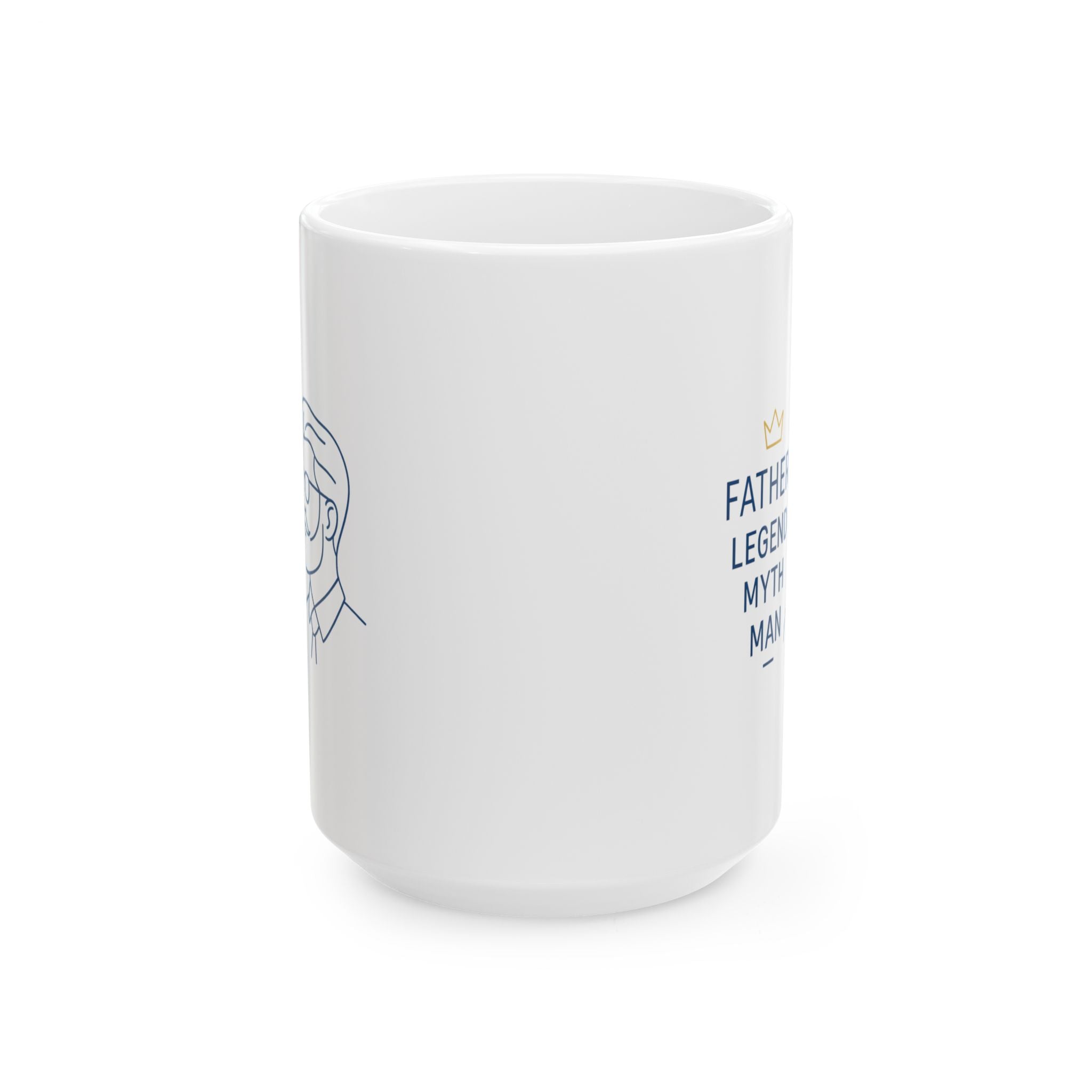 Father Powered By Love And Coffee Coffee Mug | Father Gift | Ceramic Mug