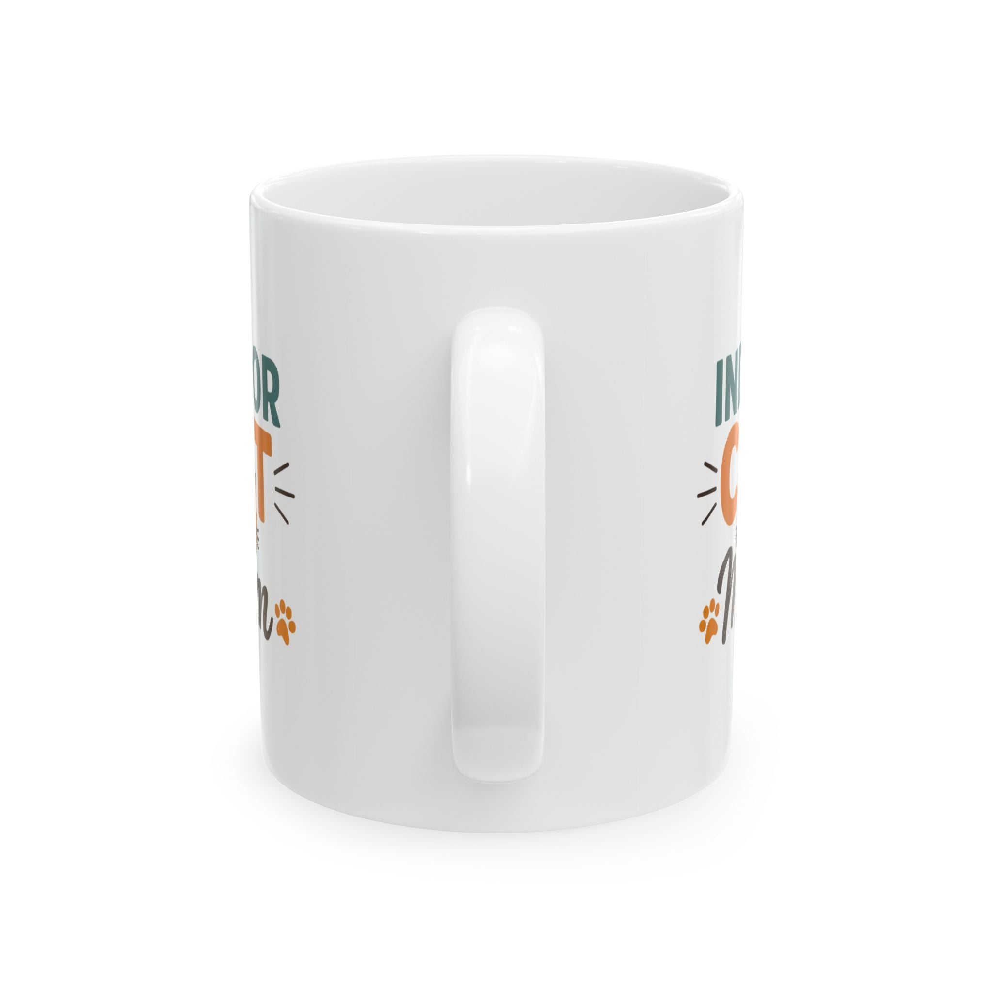 Indoor Cats Are The Best Cats Coffee Mug | Cat Lover Appreciation | Ceramic Mug