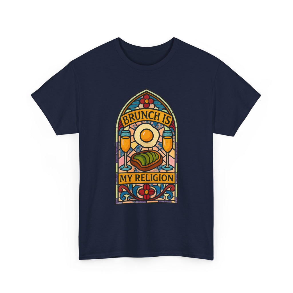 Brunch Is My Religion T-Shirt | Unique Gift | Graphic Tee
