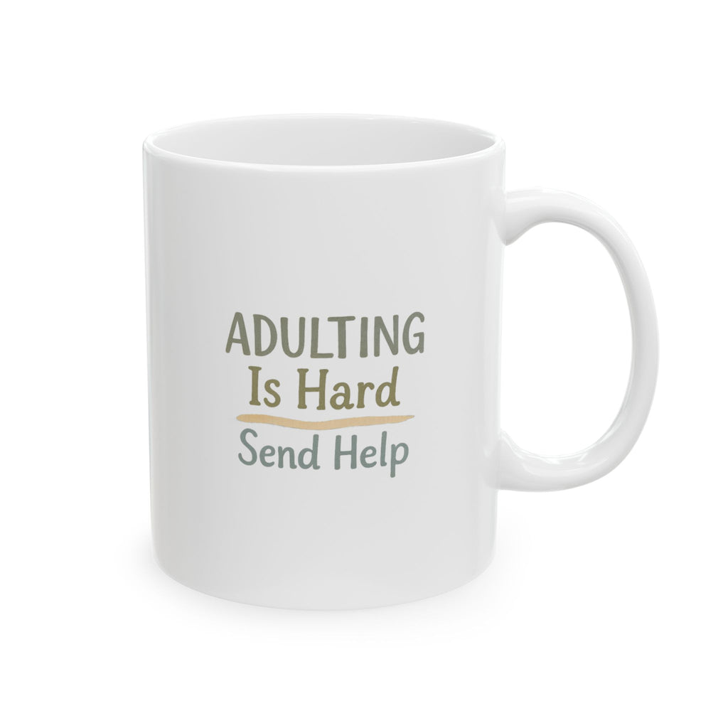 Did Not Order Adulting Coffee Mug | Funny Humor Gift | Ceramic Mug