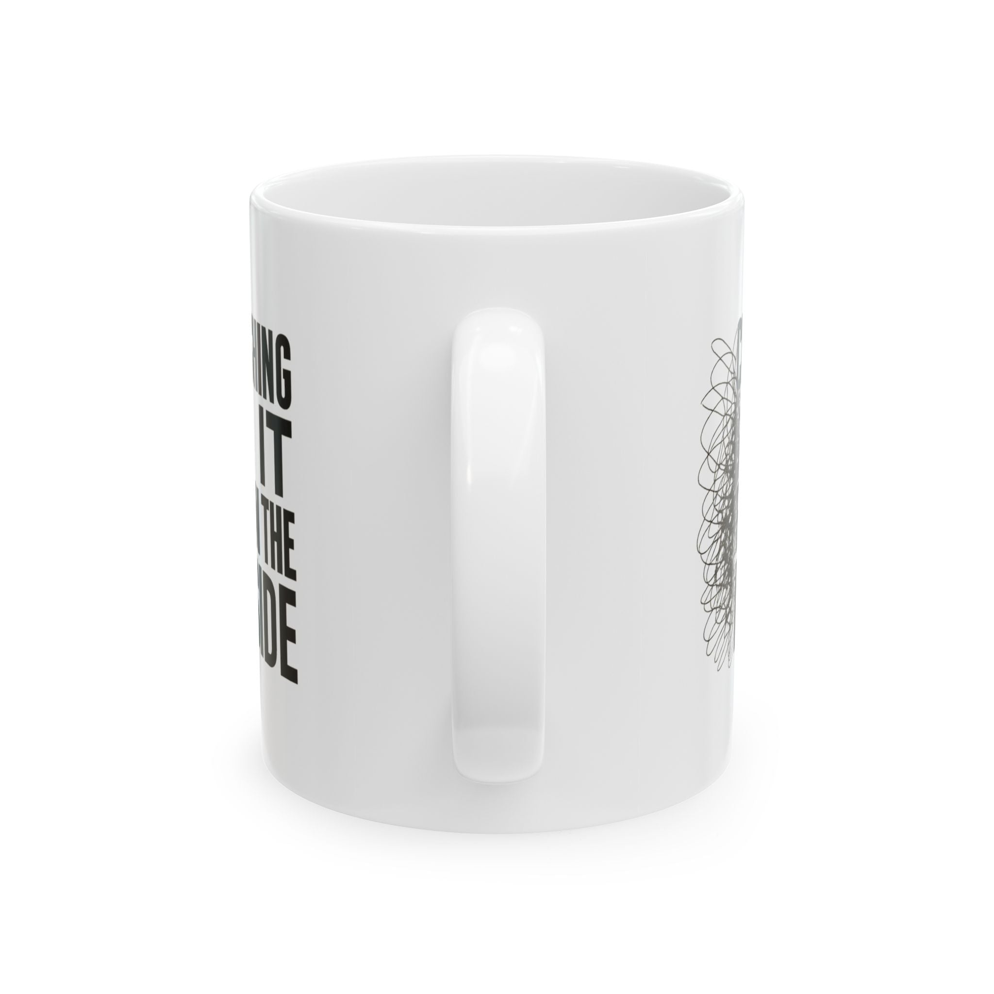 High Functioning Anxiety Crushing It From The Inside Coffee Mug | Unique Gift | Ceramic Mug