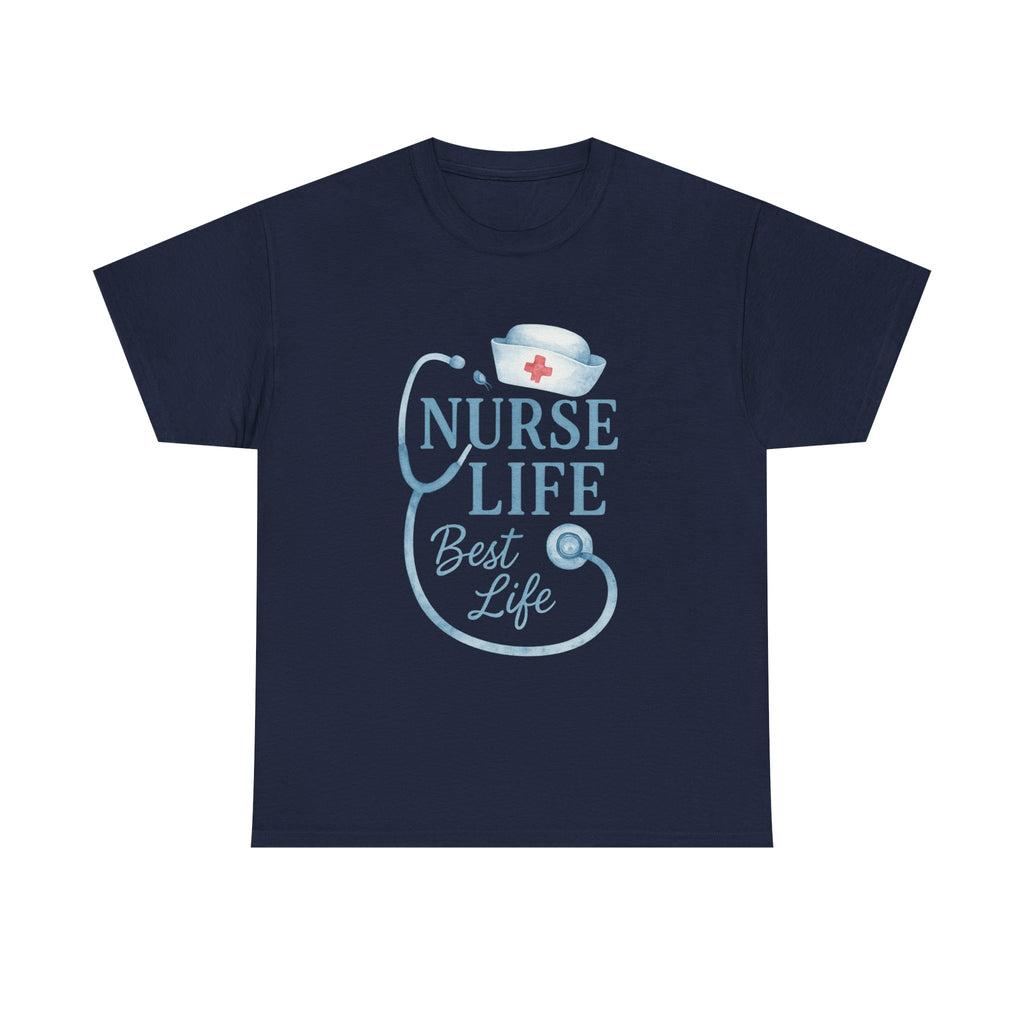 Nurse Life Coffee And Saving Lives T-Shirt | Funny Nurse Humor | Graphic Tee