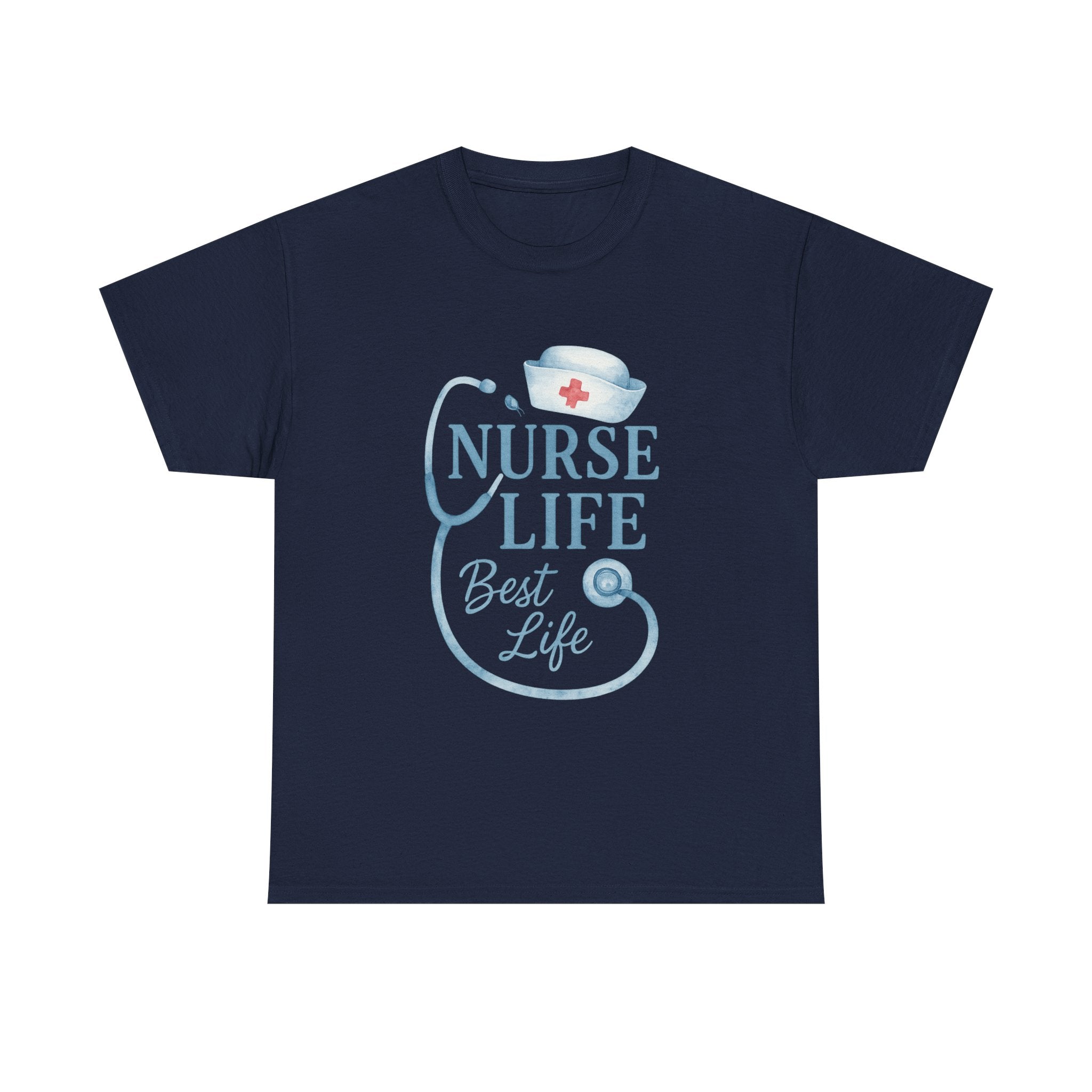 Nurse Life Coffee And Saving Lives T-Shirt | Funny Nurse Humor | Graphic Tee