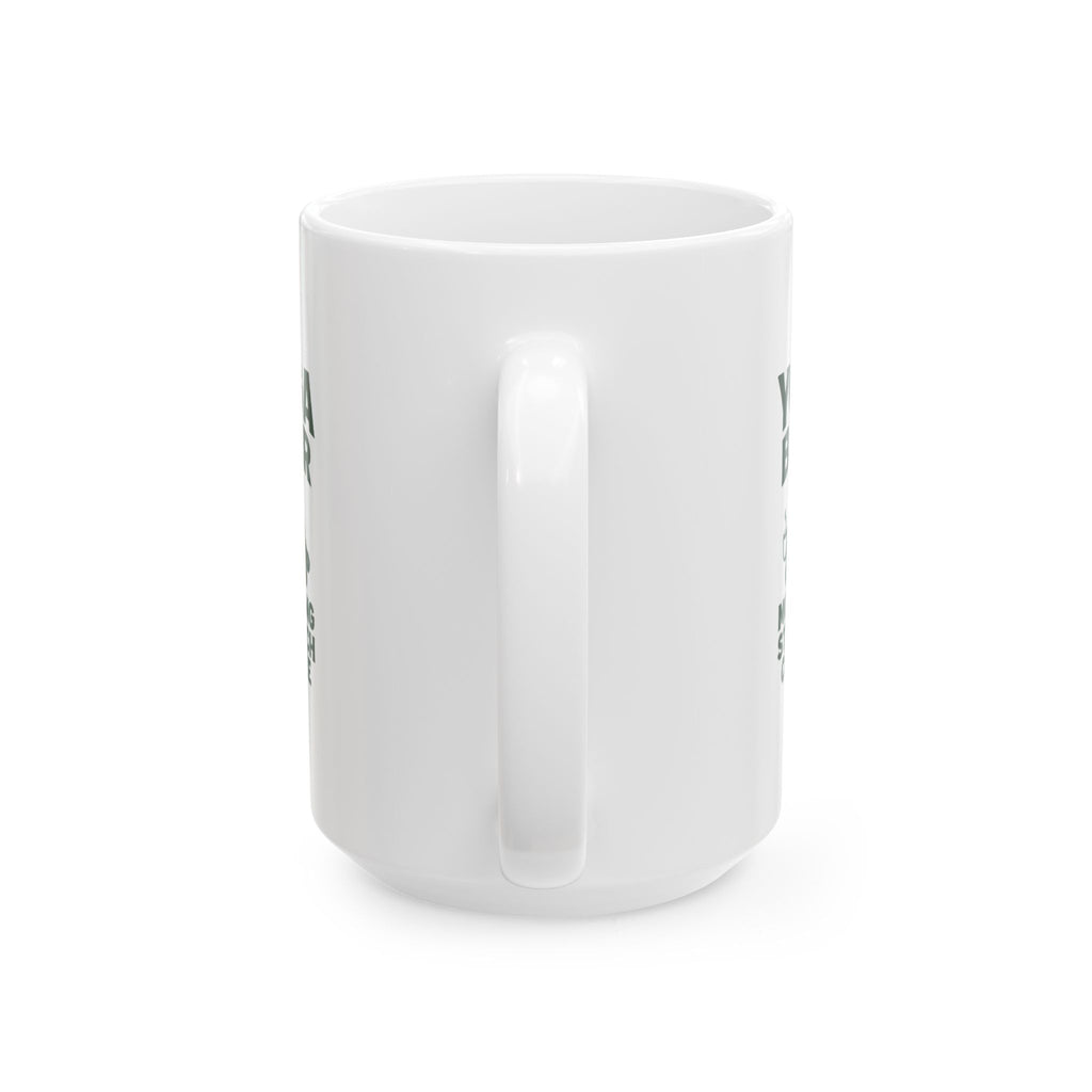 Yoga Bear Morning Stretch Coffee Coffee Mug | Coffee Lover Gift | Ceramic Mug
