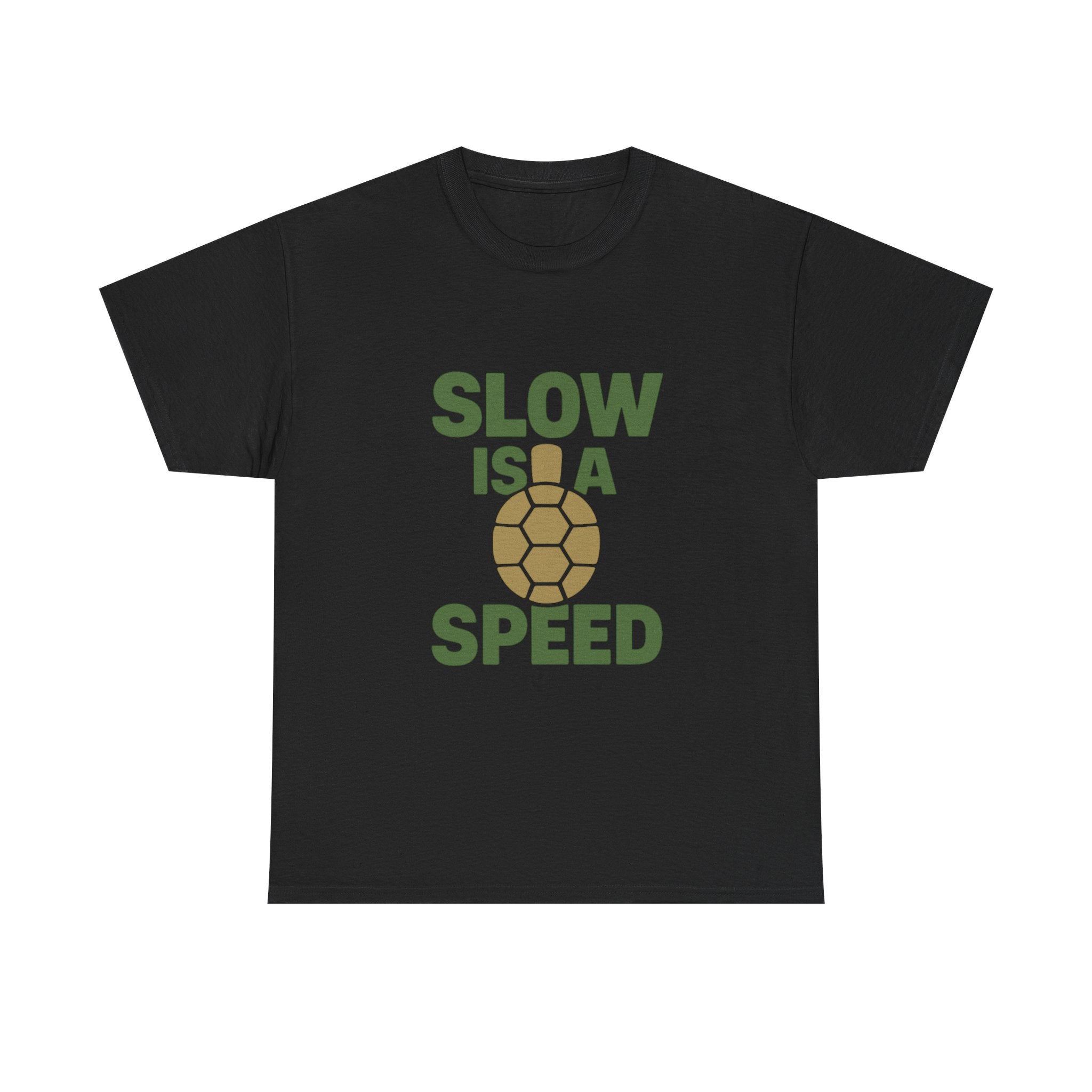 Turtle Dad Slow Is A Speed T-Shirt | Gift for Dad | Graphic Tee