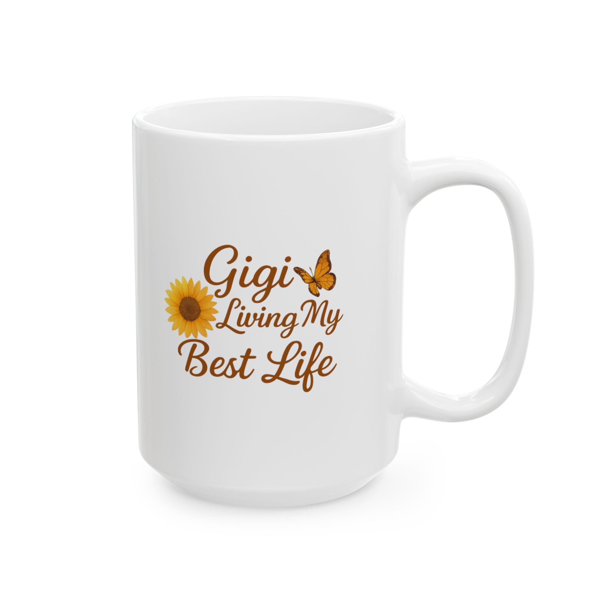Gigi And Grandkids Names Custom Coffee Mug | Unique Gift | Ceramic Mug
