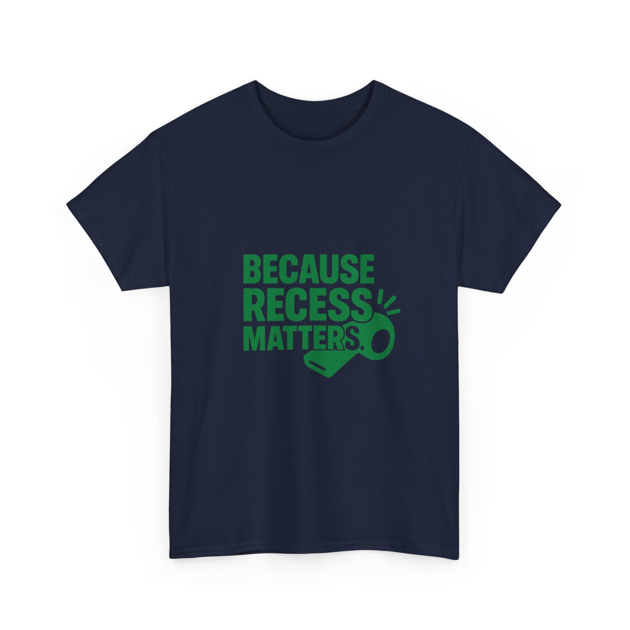 PE Teacher Because Recess Matters T-Shirt | Teacher Gift | Graphic Tee