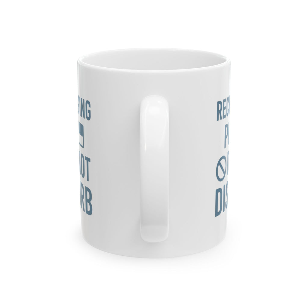 Introvert Recharging Please Do Not Disturb Coffee Mug | Unique Gift | Ceramic Mug