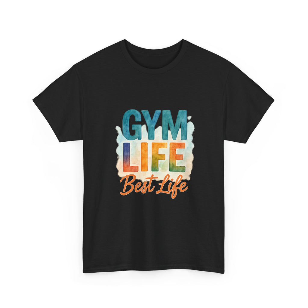 Living My Best Gym Life T-Shirt | Fitness Gift | Graphic Tee