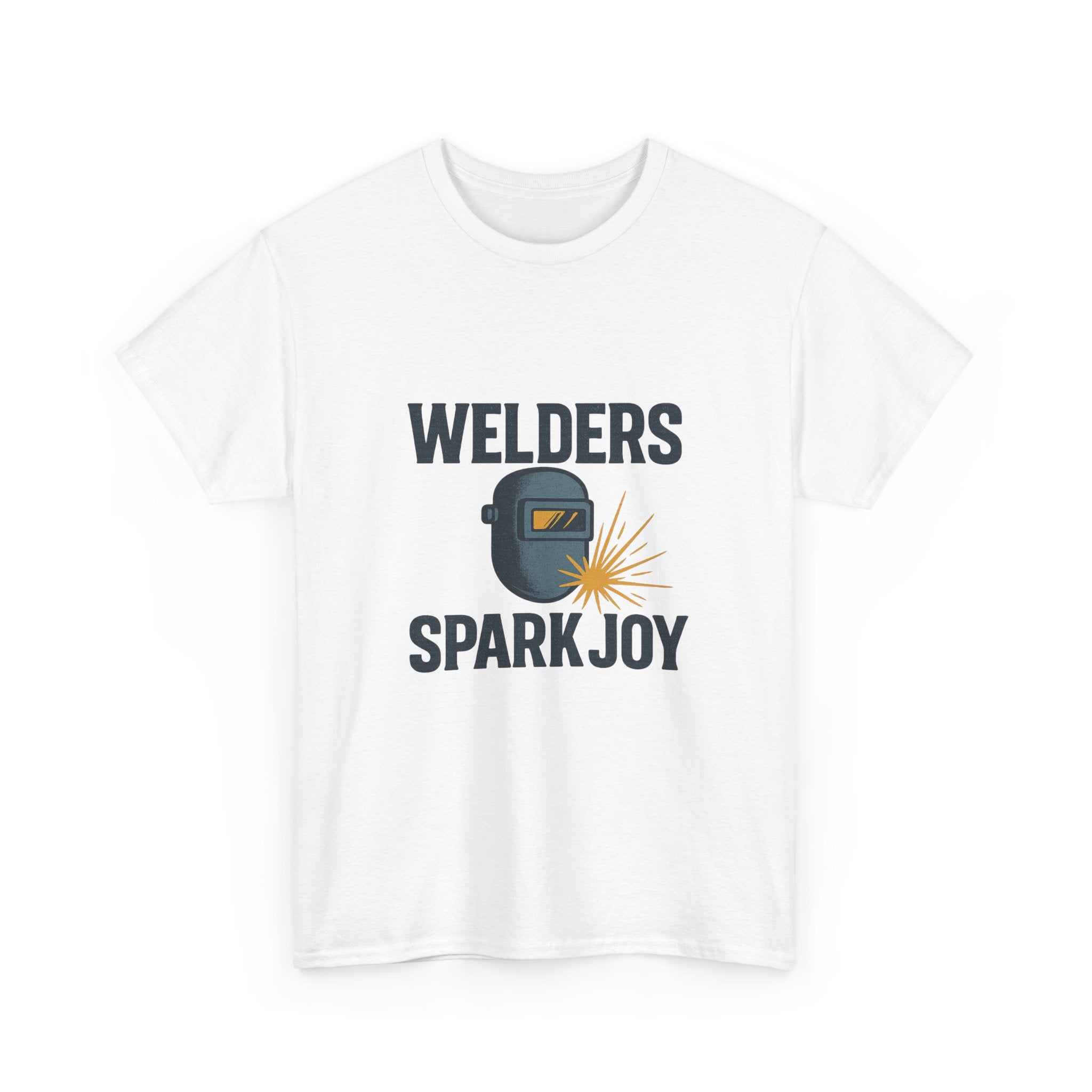 Welders Spark Joy Profession T-Shirt | Unique Gift | Graphic Tee