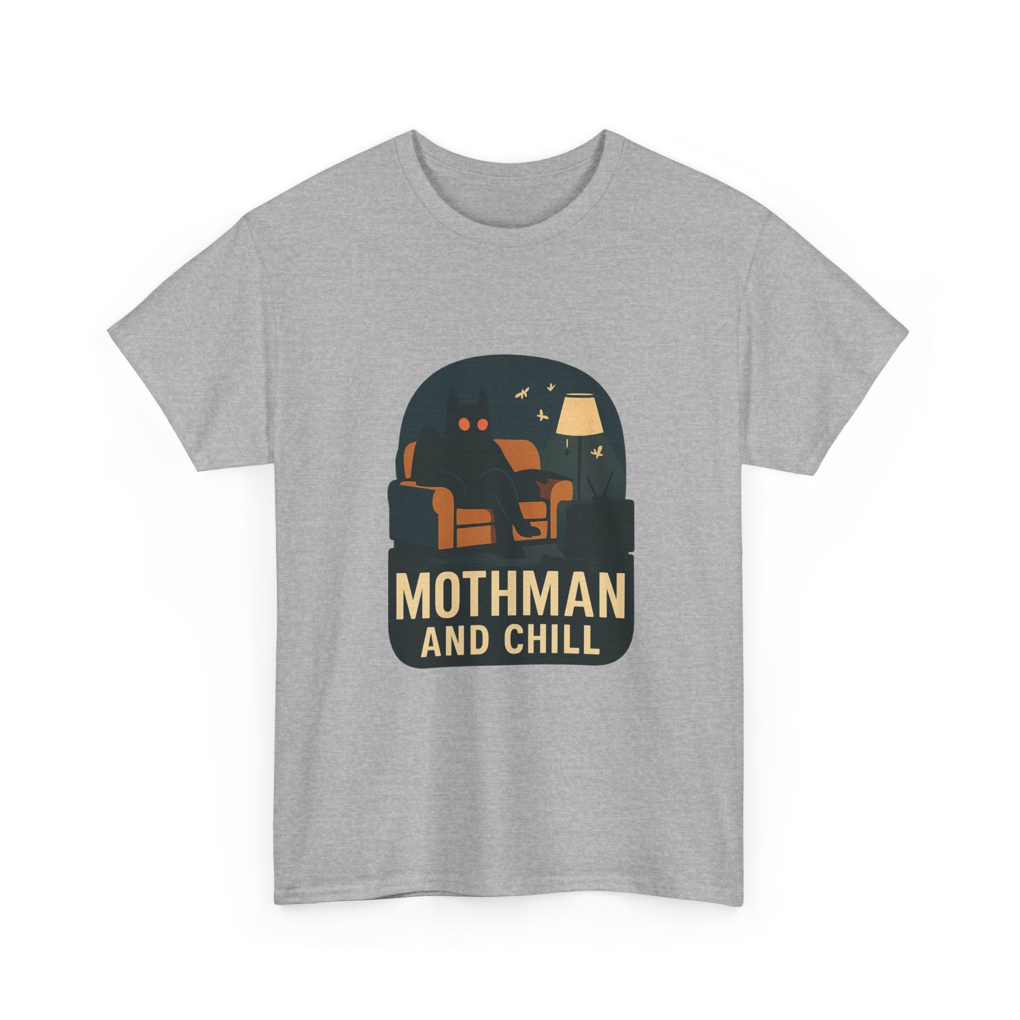 Mothman And Chill T-Shirt | Unique Gift | Graphic Tee