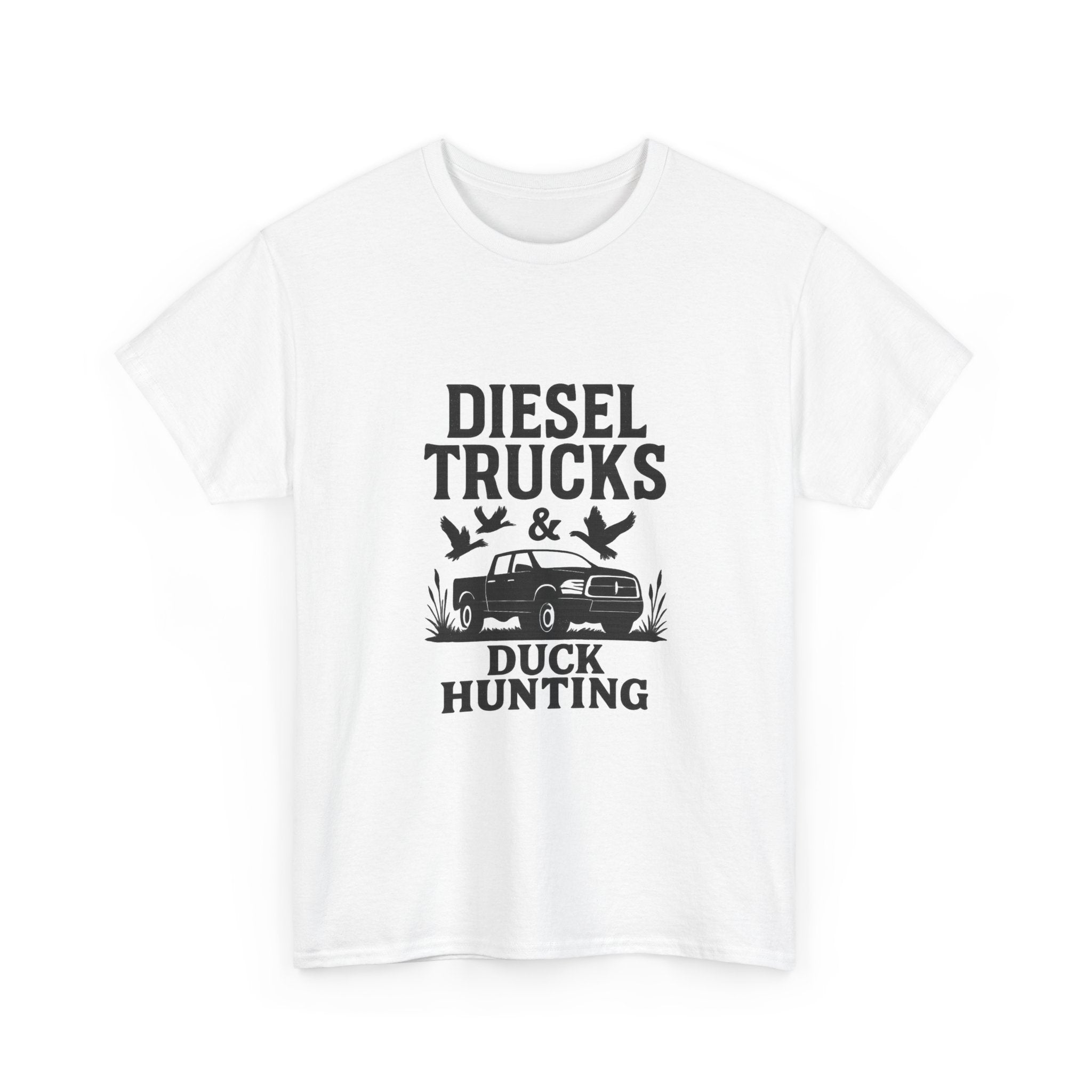 Diesel Trucks And Duck Hunting Country T-Shirt | Unique Gift | Graphic Tee