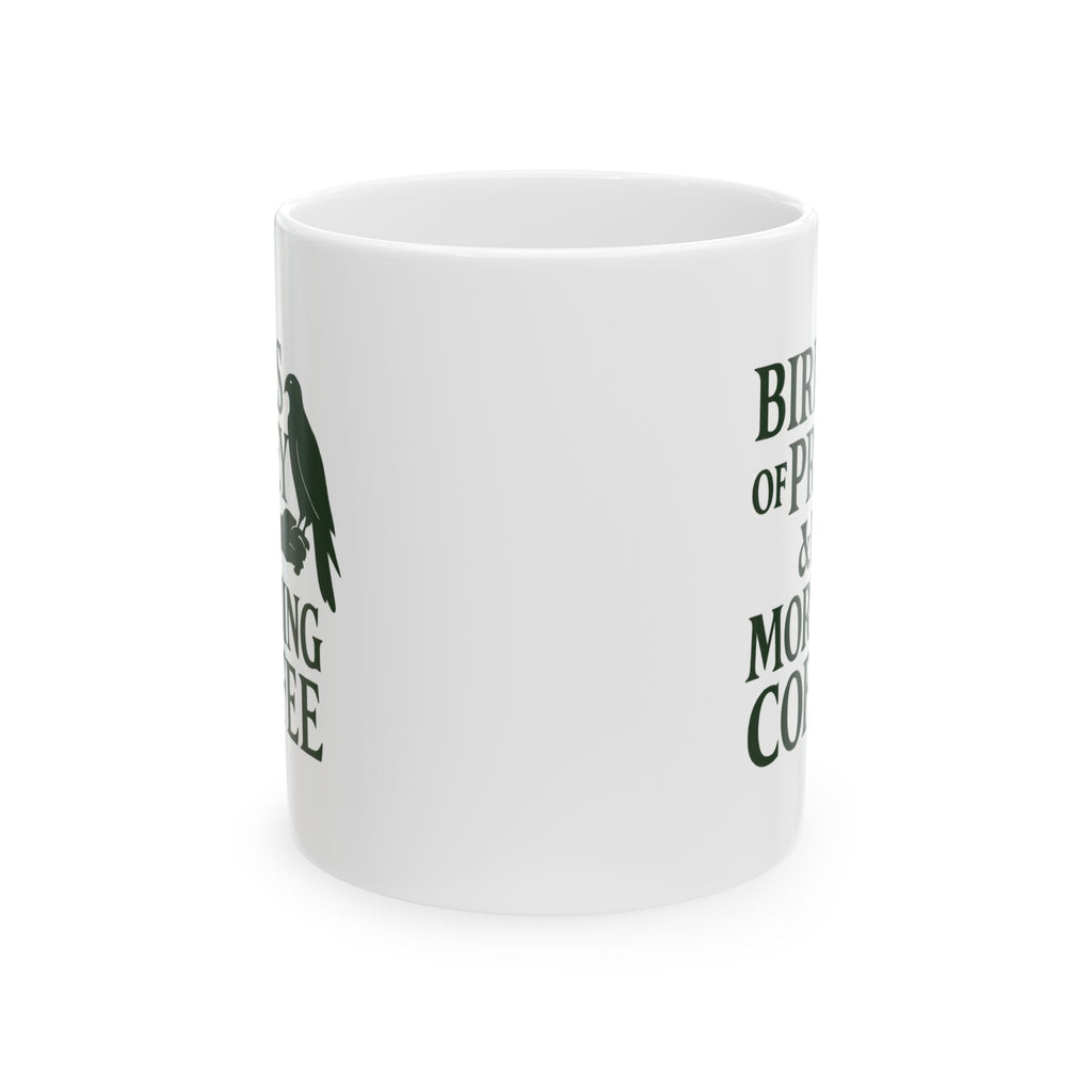 Falconer Birds Of Prey And Morning Coffee Coffee Mug | Coffee Lover Gift | Ceramic Mug