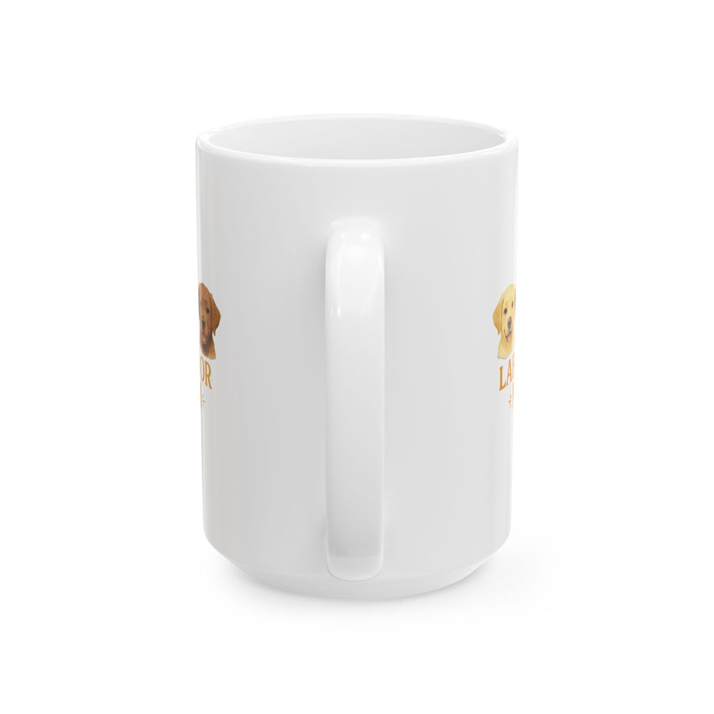 Labrador Mom Yellow Black Chocolate All Of Them Ceramic Mug