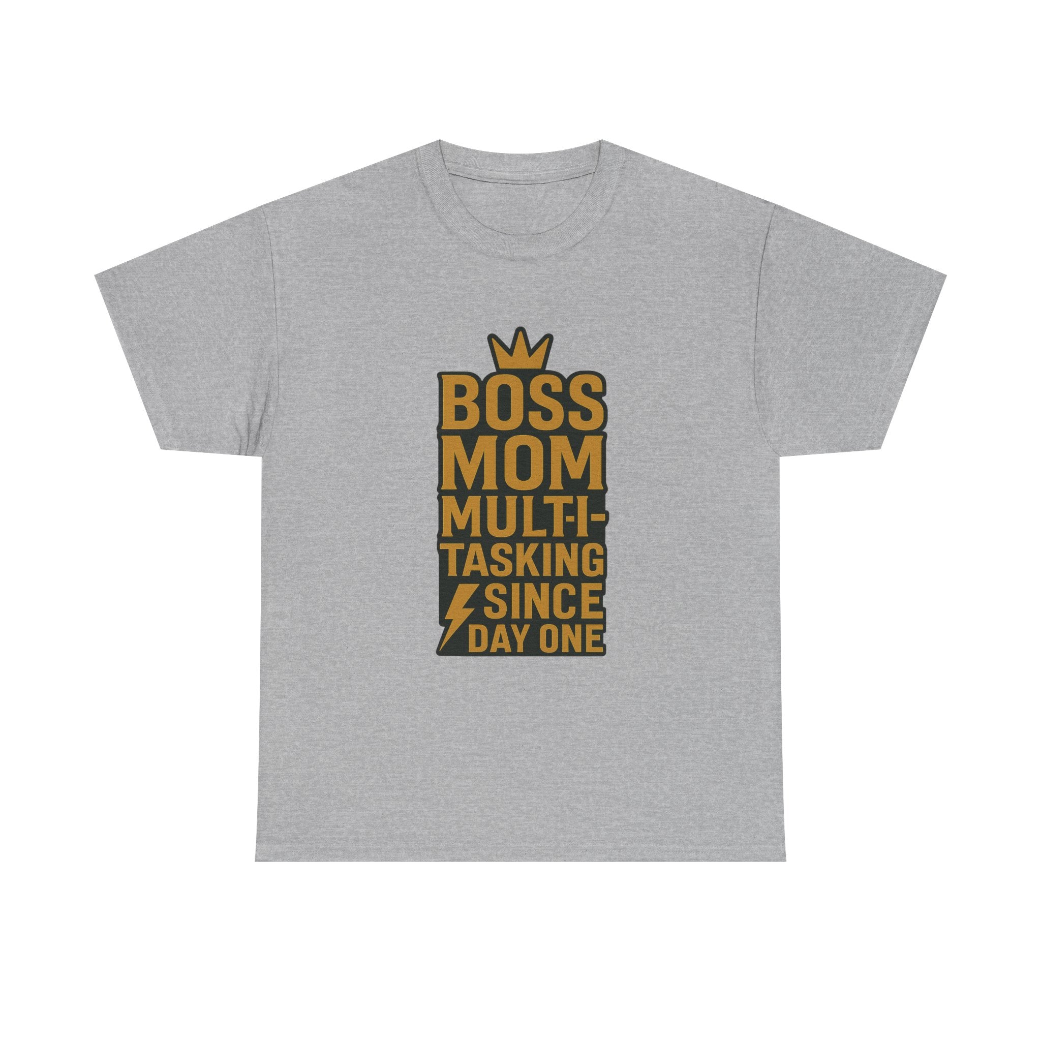 Boss Mom Multitasking Since Day One T-Shirt | Gift for Mom | Graphic Tee