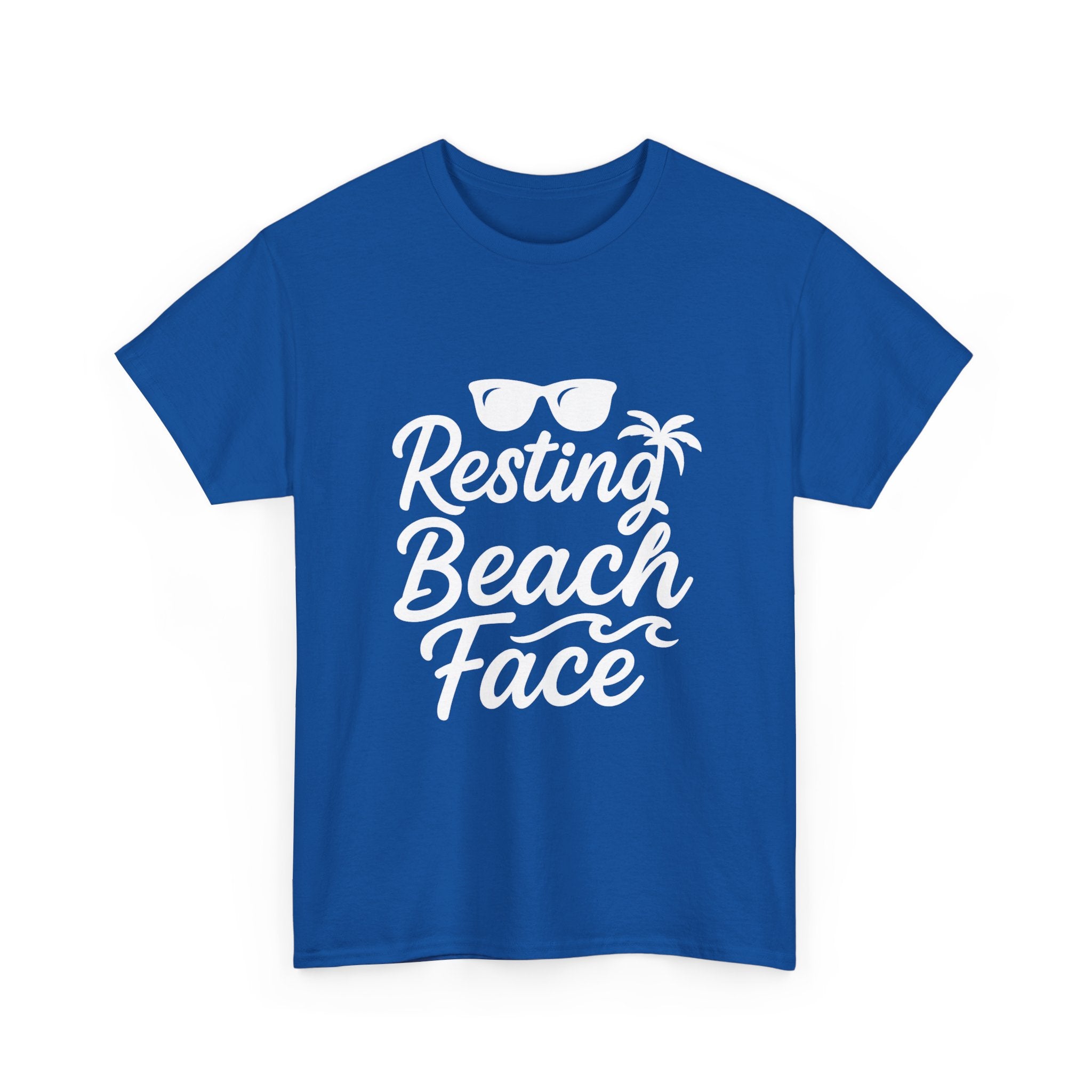 Resting Beach Face Vacation T-Shirt | Cat Lover Gift | Graphic Tee