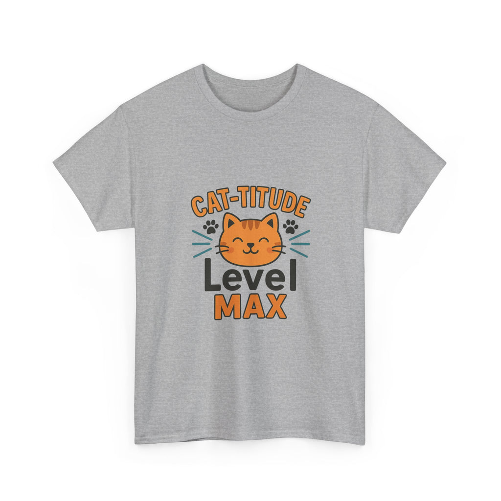 I Have Cat-titude And I Know It T-Shirt | Funny Cat Gift | Graphic Tee