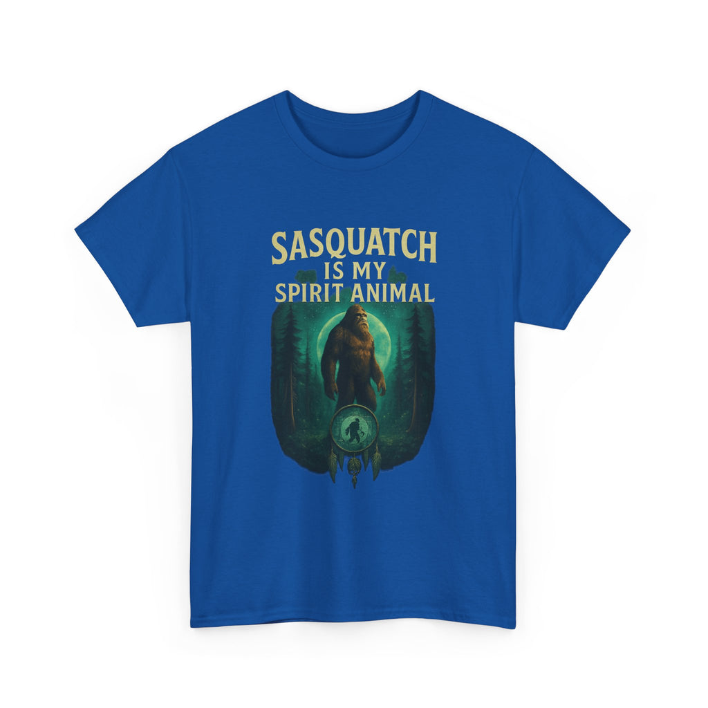 Sasquatch Is My Spirit Animal T-Shirt | Unique Gift | Graphic Tee