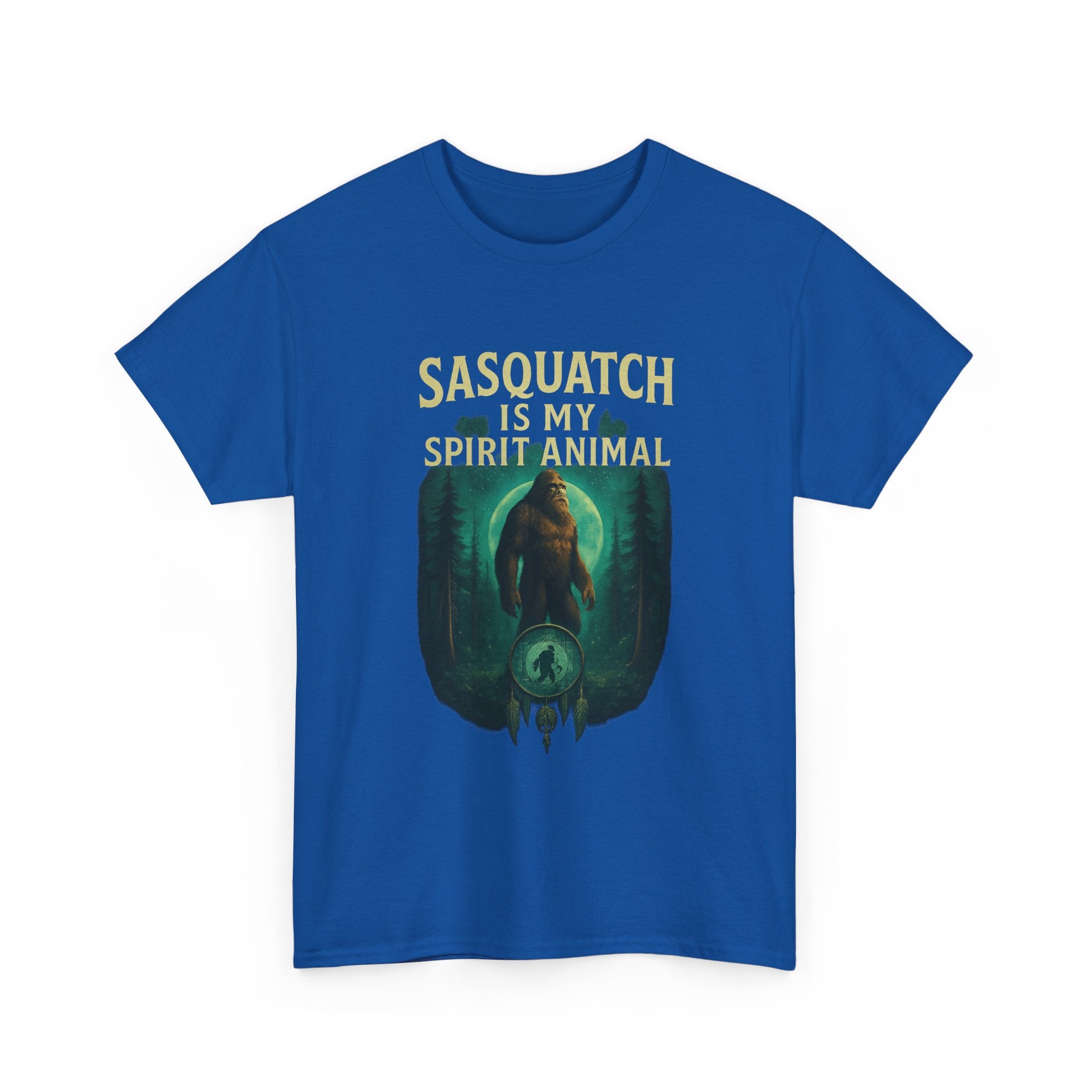 Sasquatch Is My Spirit Animal T-Shirt | Unique Gift | Graphic Tee