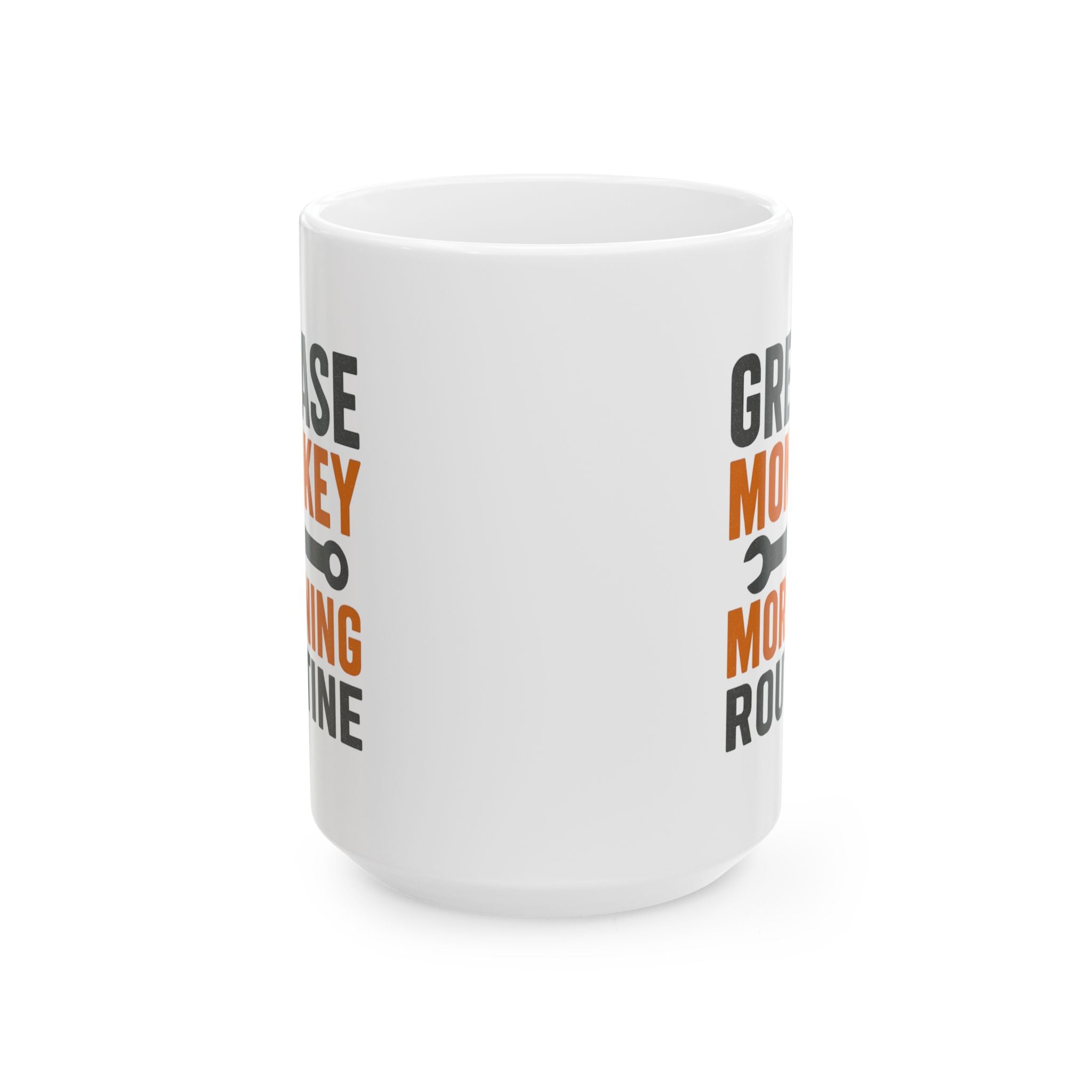 Mechanic Grease Monkey Morning Routine Coffee Mug | Mechanic Gift | Ceramic Mug