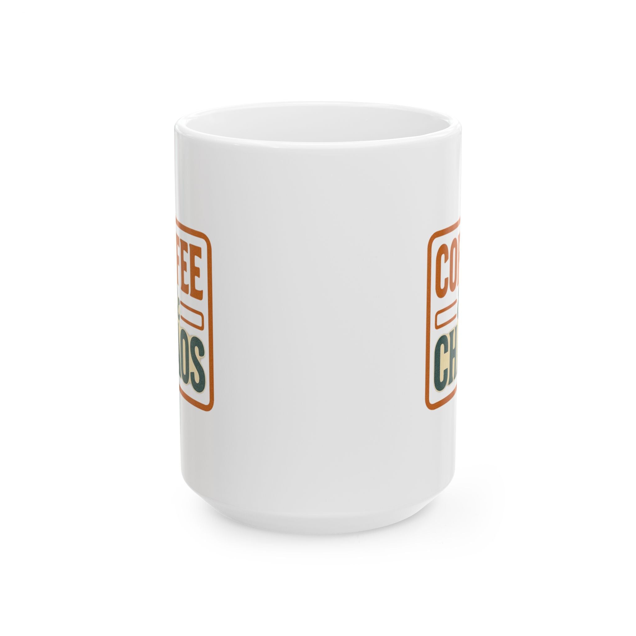 Coffee And Chaos Manager Unpaid Obviously Coffee Mug | Funny Humor Gift | Ceramic Mug
