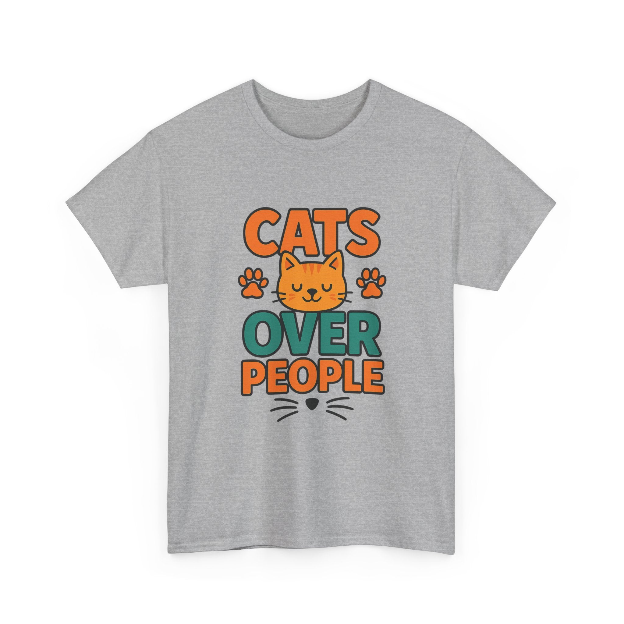 Cats Are My People T-Shirt | Funny Cat Lover Gift | Graphic Tee