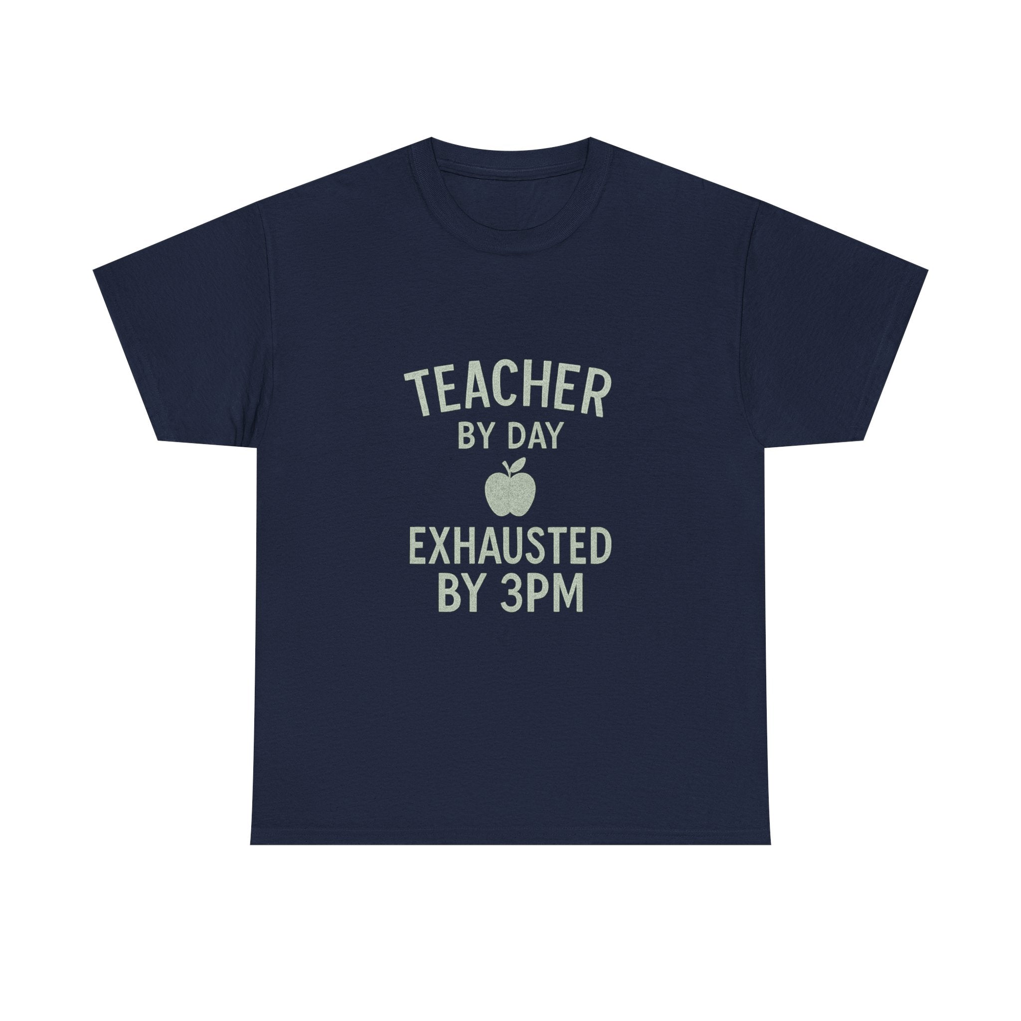 Teacher By Day Exhausted By 3PM T-Shirt | Teacher Gift | Graphic Tee