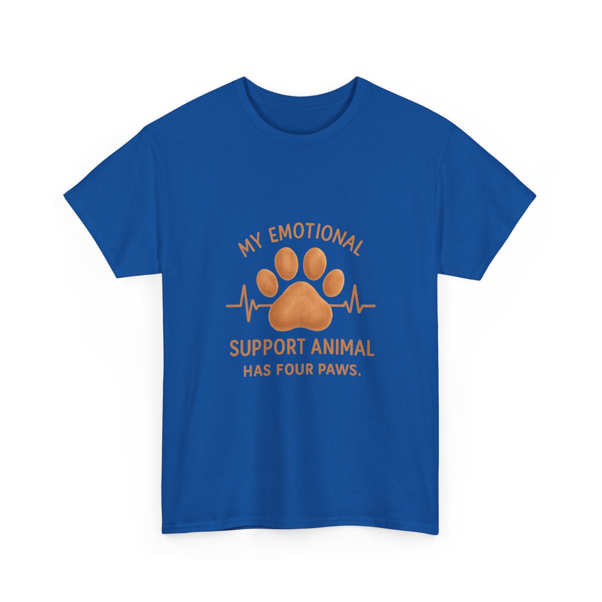 My Emotional Support Animal Has Four Paws T-Shirt | Unique Gift | Graphic Tee