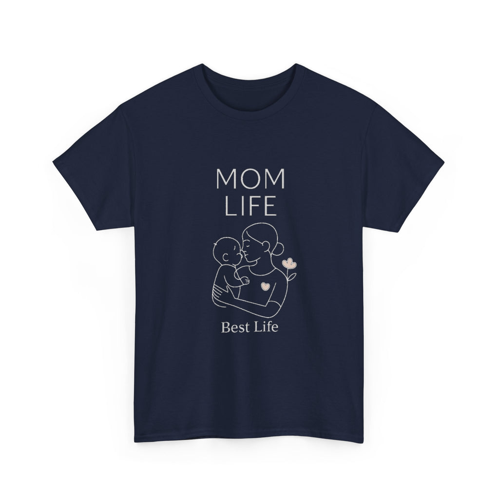 Mom Life Best Life Period T-Shirt | Mom Humor Gift | Graphic Tee