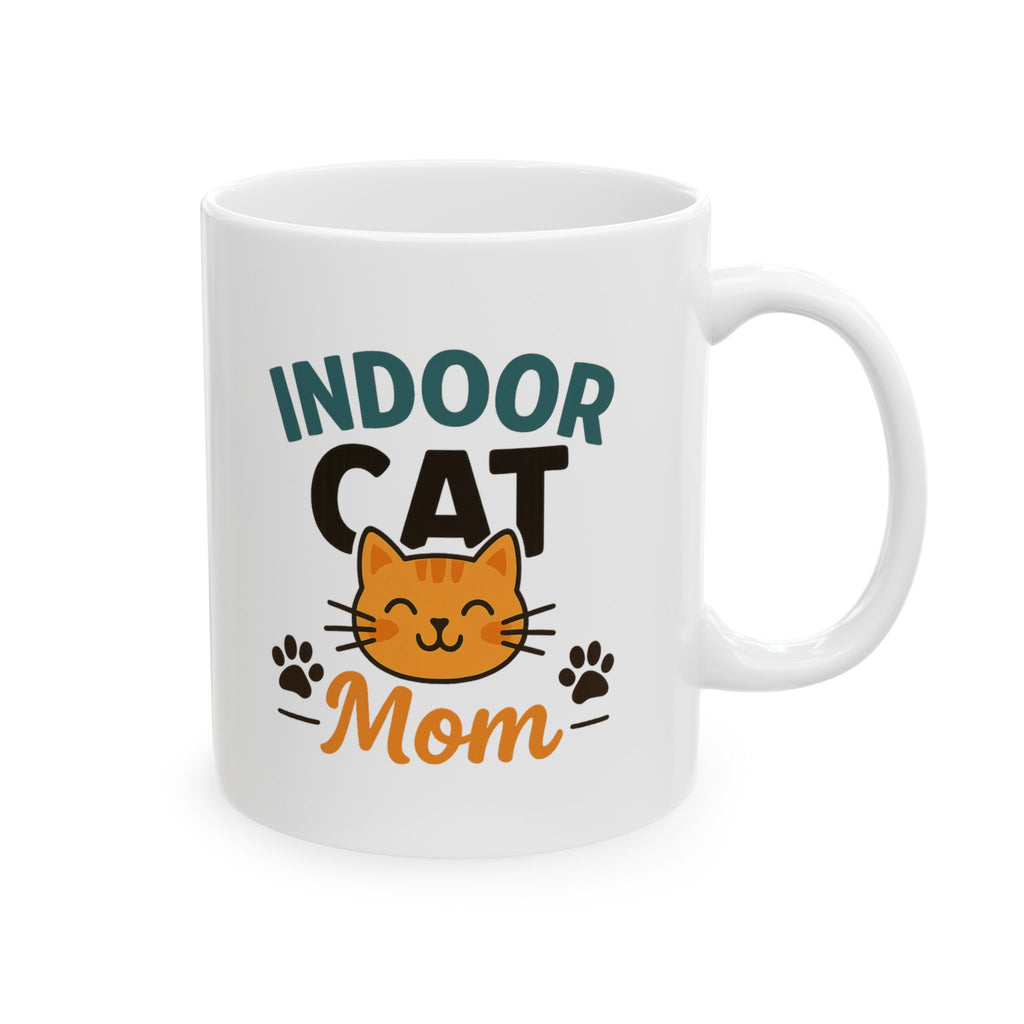Couch Cat Enthusiast Coffee Mug | Funny Indoor Cat Lover | Ceramic Mug