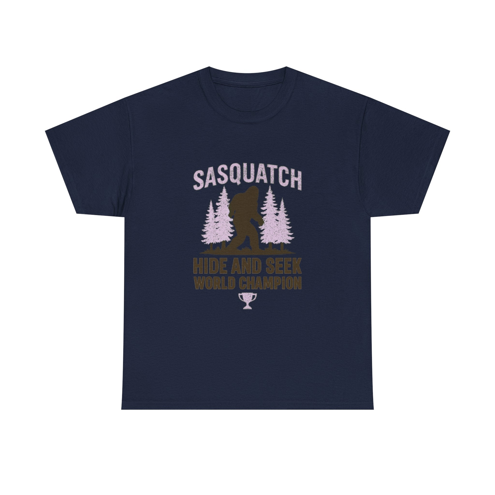 Sasquatch Hide And Seek World Champion T-Shirt | Unique Gift | Graphic Tee