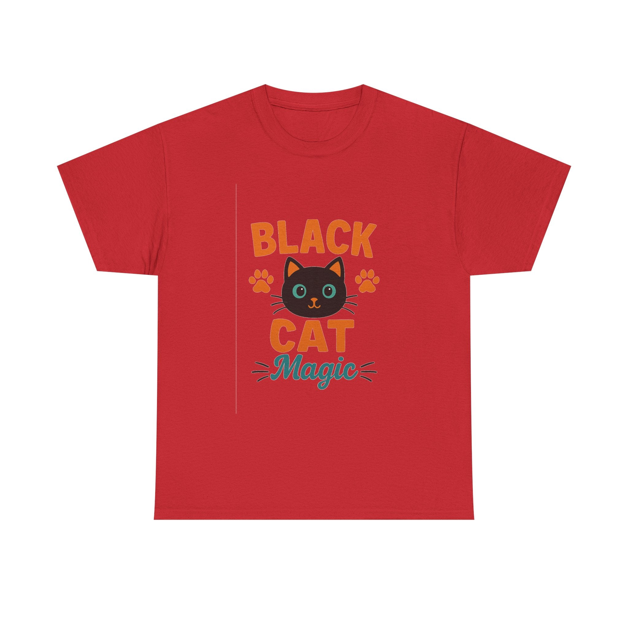 Black Cat Familiar Vibes T-Shirt | Cat Witch Humor Gift | Graphic Tee