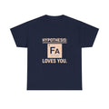 Science Dad Hypothesis Father Loves You T-Shirt | Gift for Dad | Graphic Tee