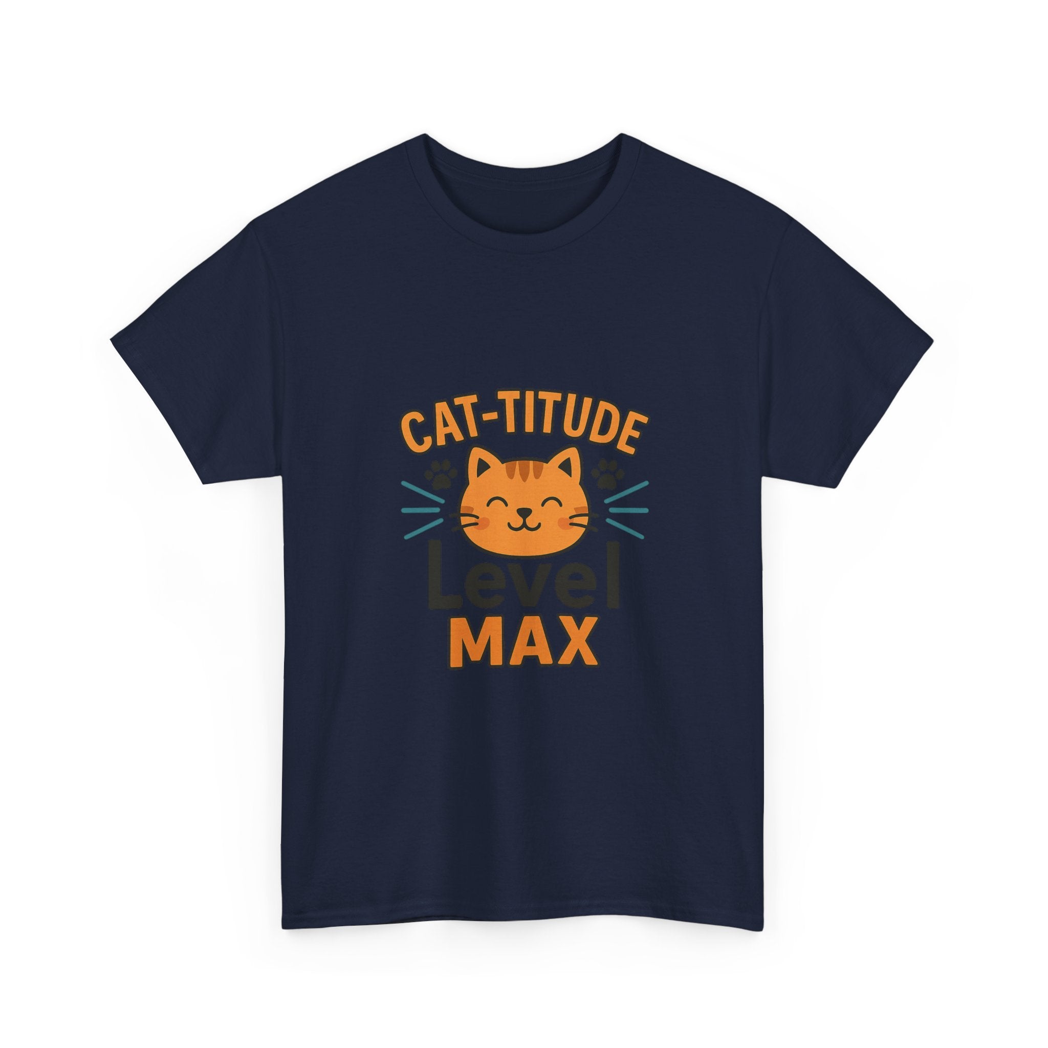 I Have Cat-titude And I Know It T-Shirt | Funny Cat Gift | Graphic Tee