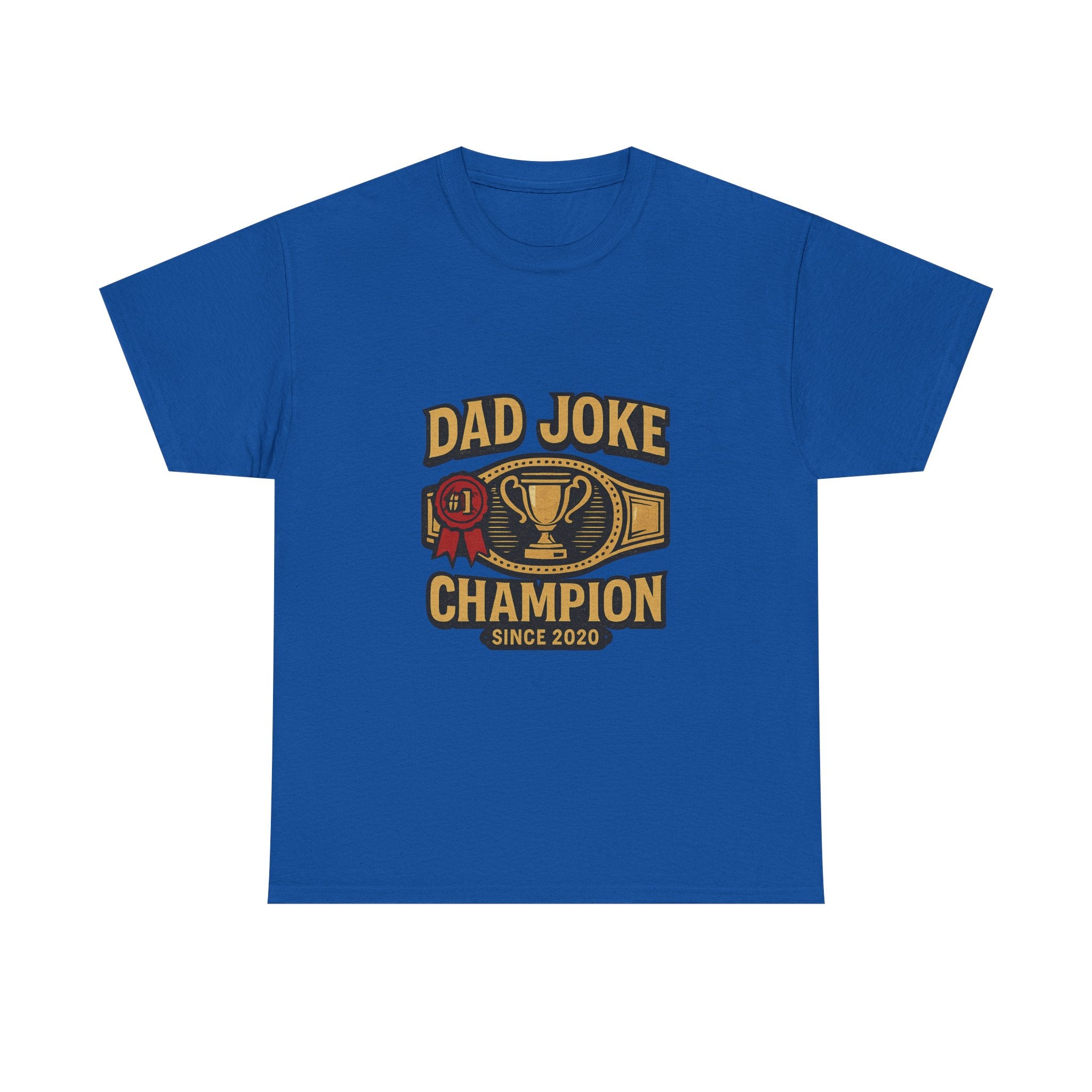 Dad Joke Champion Since 2020 T-Shirt | Gift for Dad | Graphic Tee