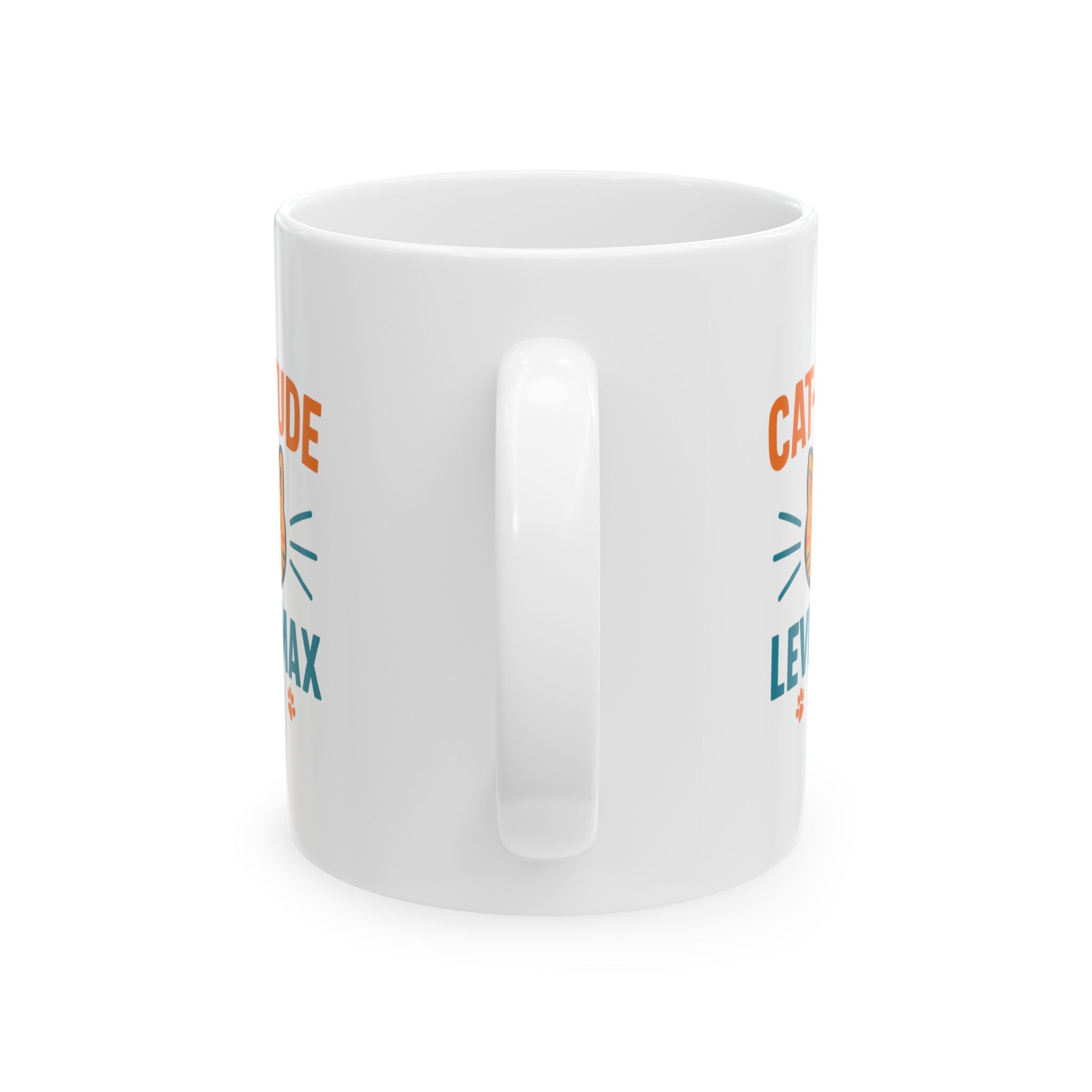 Zero Tolerance For Drama Cat Mode Coffee Mug | Funny Cat Gift | Ceramic Mug